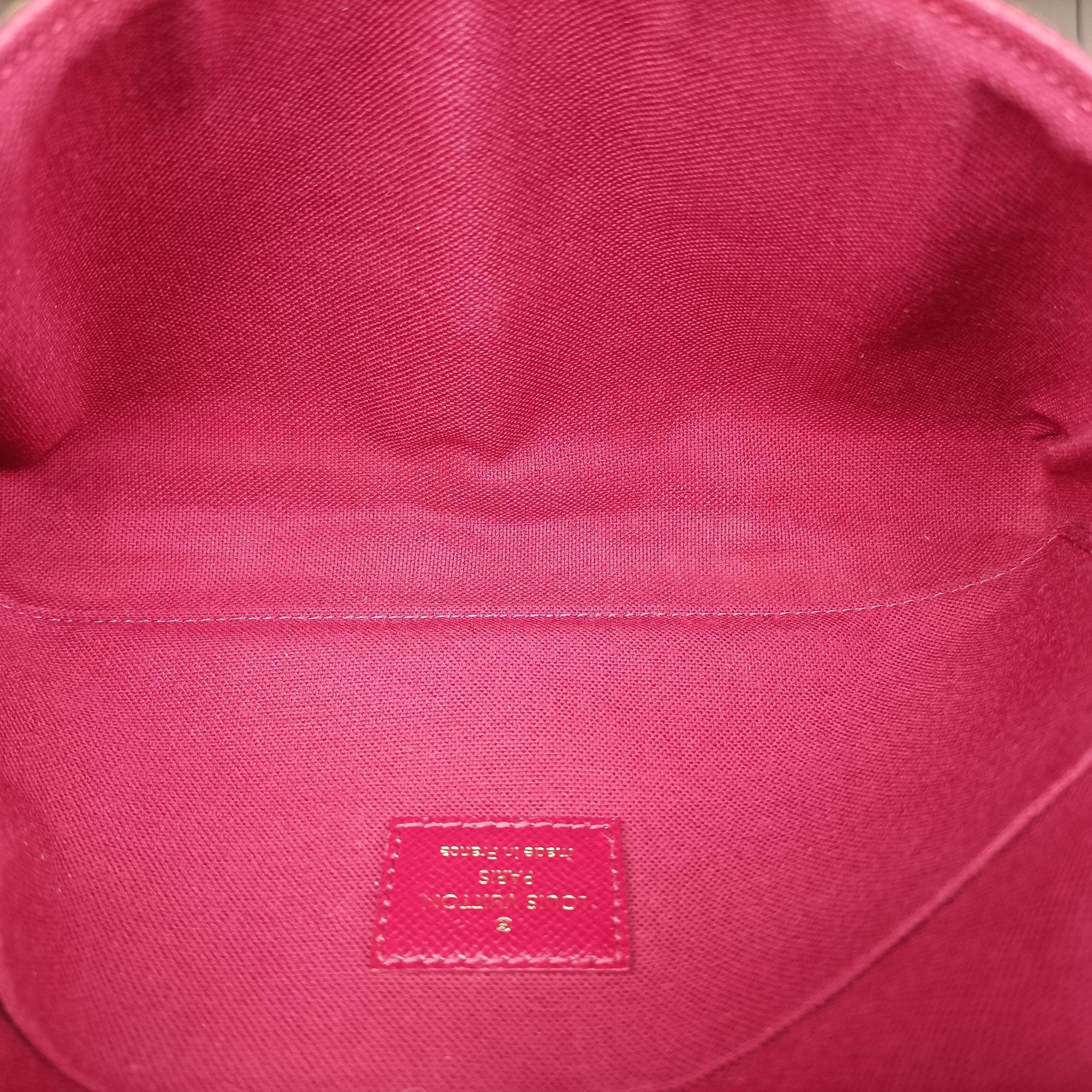 Secondhand Louis Vuitton Pochette Felicie Brown Monogram Canvas M61276 shoulderbag | stylenewstar