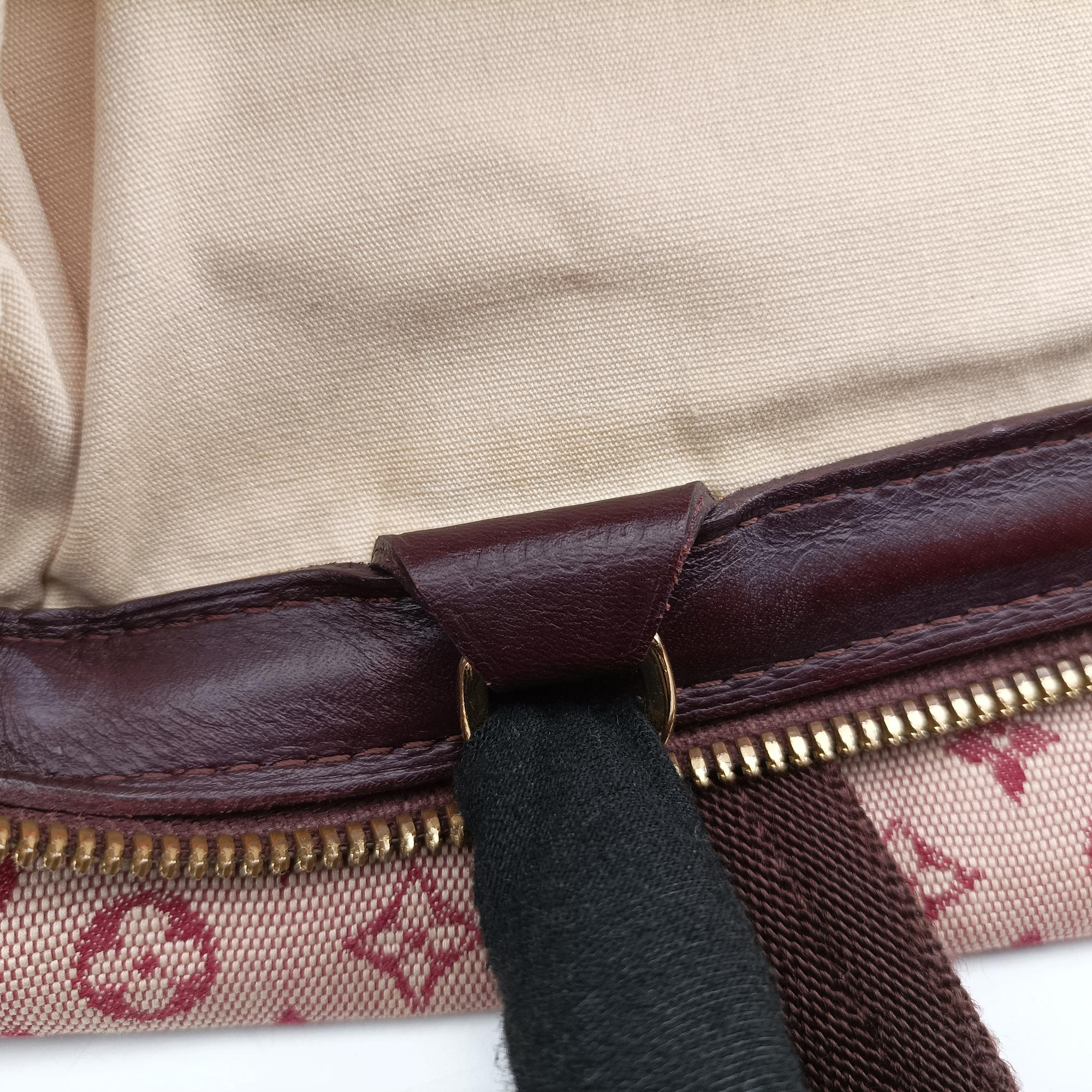 Pre-owned Louis Vuitton Josephine PM Cherry Monogram Mini Canva M92314 handbag | stylenewstar