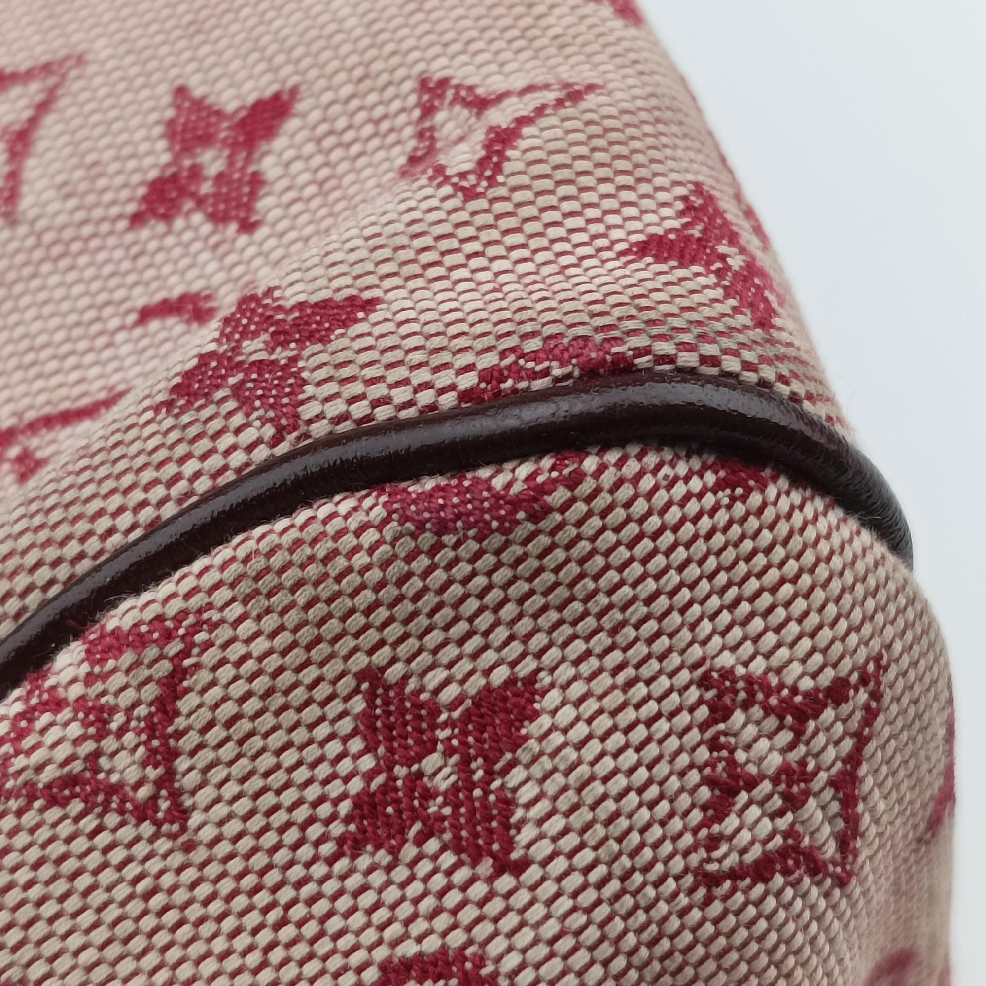 Pre-owned Louis Vuitton Josephine PM Cherry Monogram Mini Canva M92314 handbag | stylenewstar