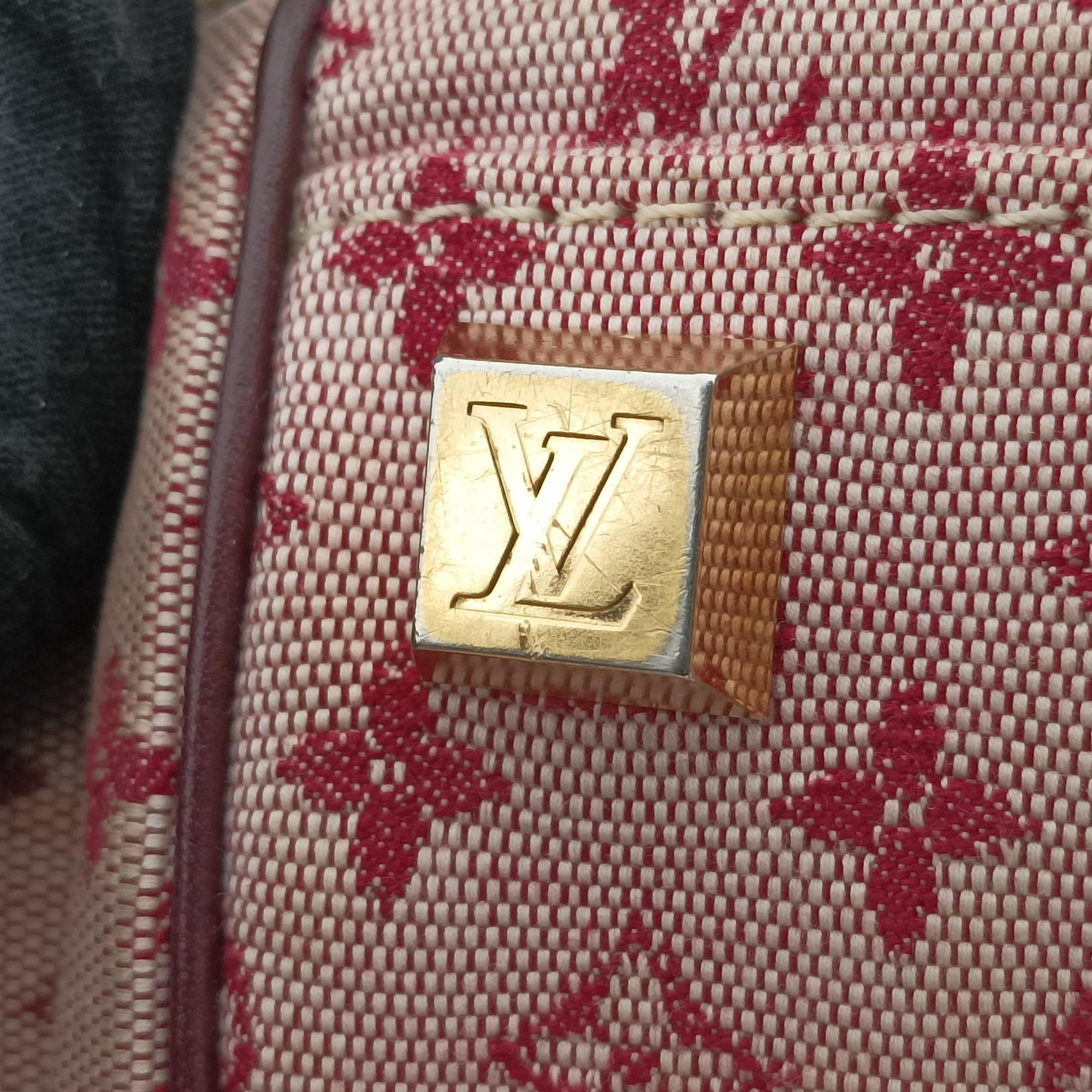 Pre-owned Louis Vuitton Josephine PM Cherry Monogram Mini Canva M92314 handbag | stylenewstar