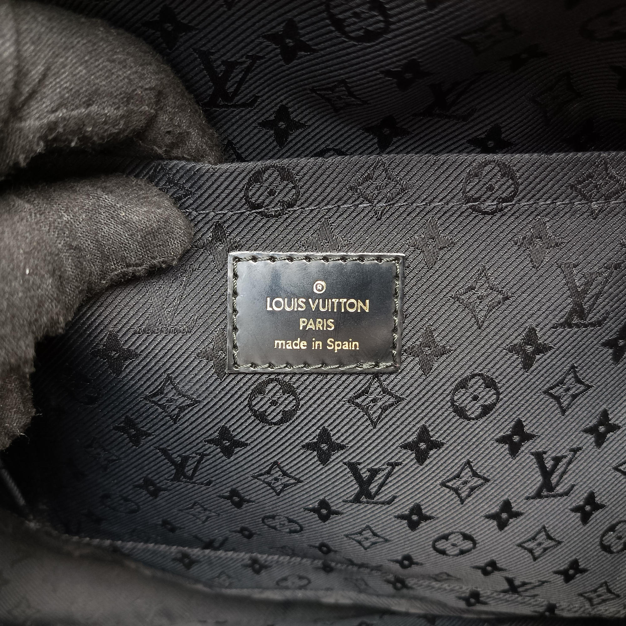 Vintage Louis Vuitton Havane Stamped Trunk Bowler Grey Suede× Leather M95237 handbag | stylenewstar