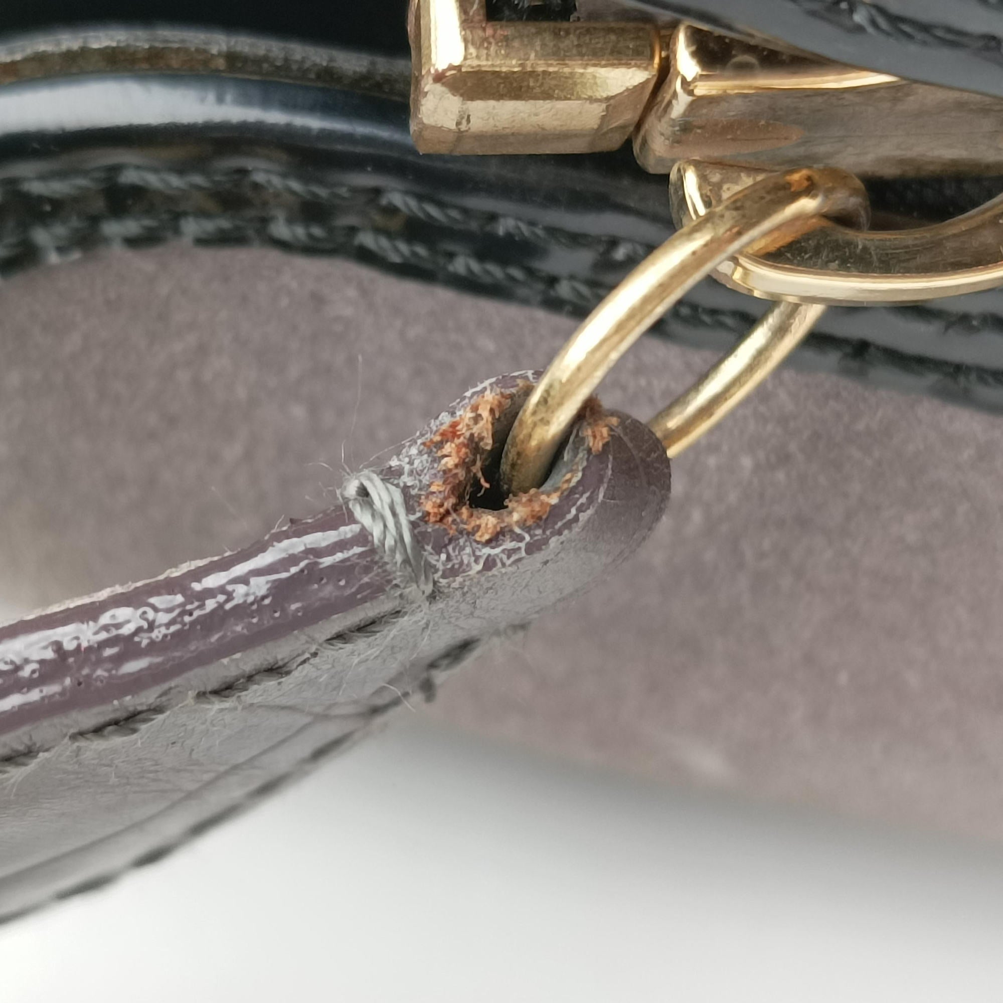 Vintage Louis Vuitton Havane Stamped Trunk Bowler Grey Suede× Leather M95237 handbag | stylenewstar