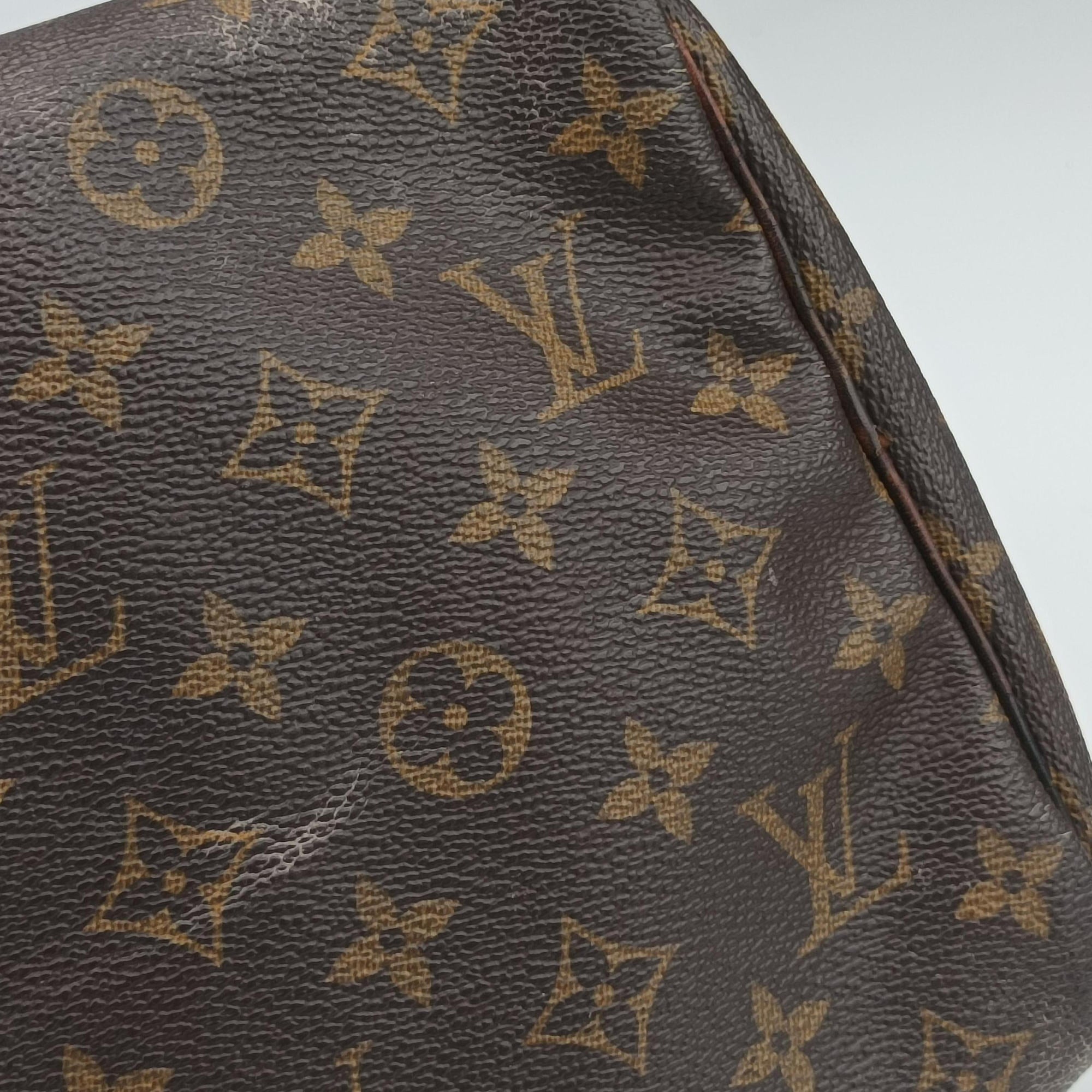 Pre-owned Louis Vuitton Speedy 30 Brown Monogram Canvas M41526 handbag | stylenewstar