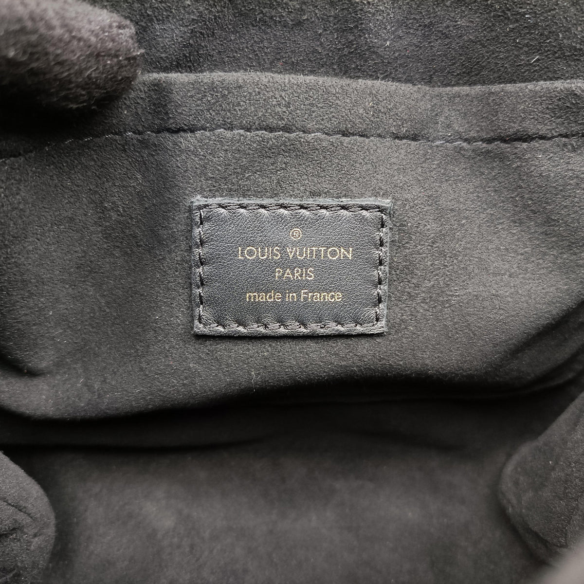 Secondhand Louis Vuitton Rocky BB Brown×black Monogram canvas×calf leather M44797 handbag | stylenewstar