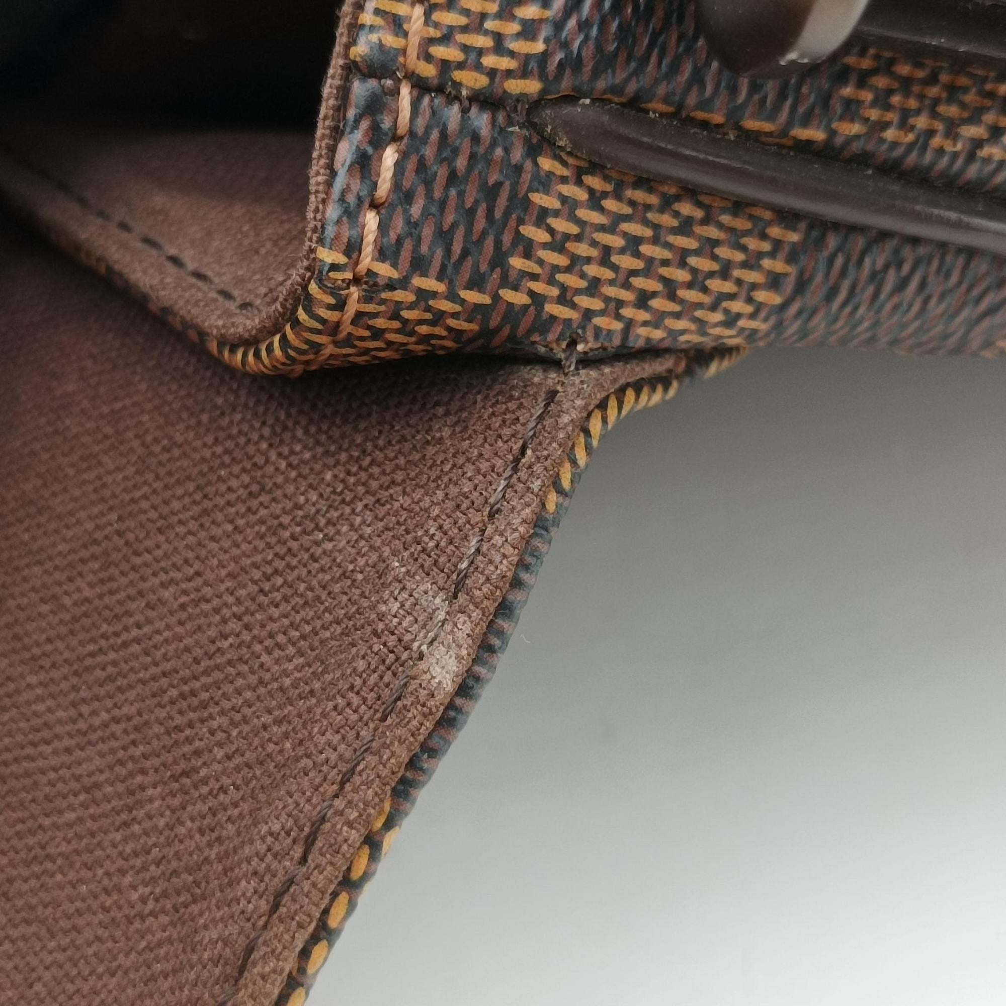 Pre-owned Louis Vuitton DISTRICT PM EBENE Damier Canvas N41213 shoulderbag | stylenewstar