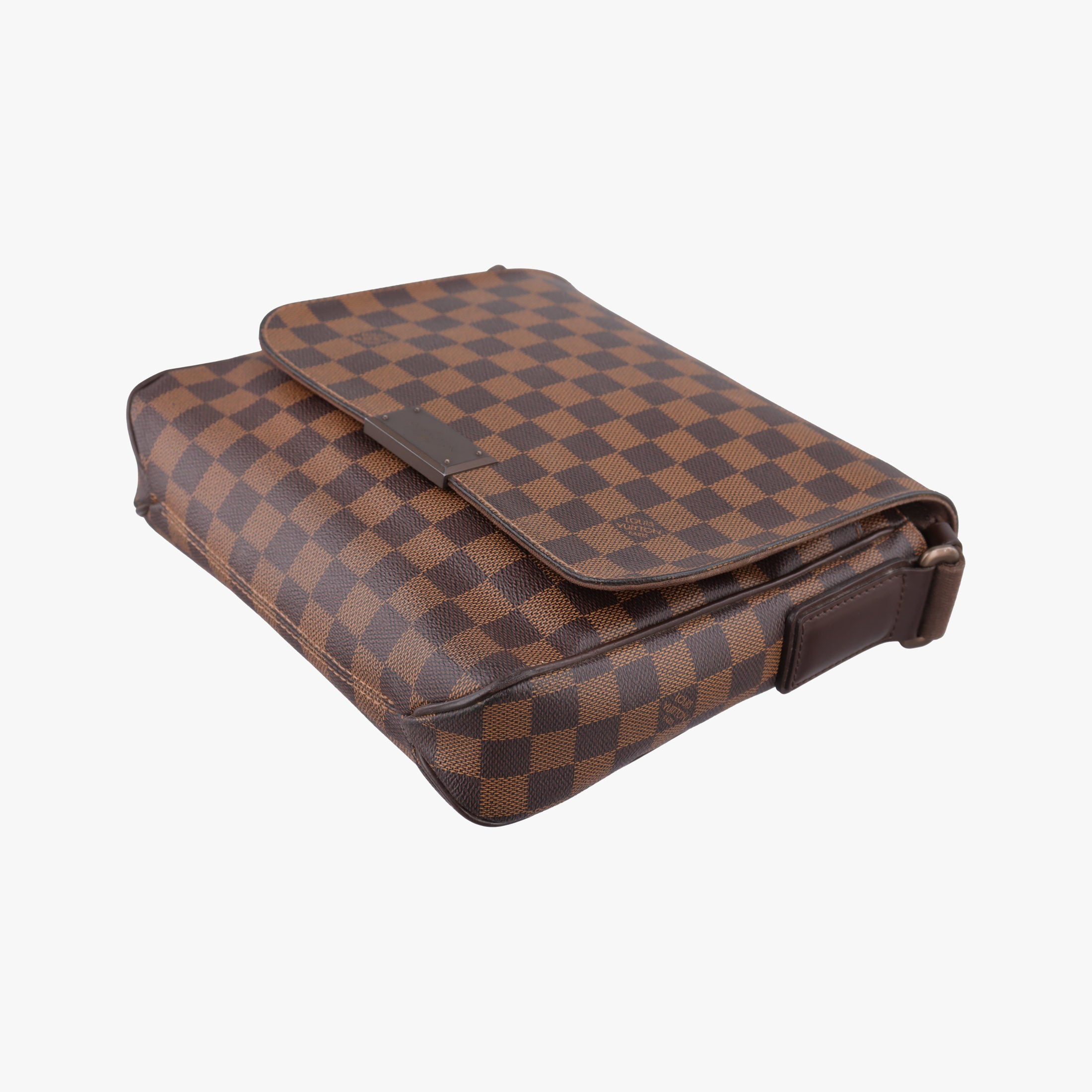 Pre-owned Louis Vuitton DISTRICT PM EBENE Damier Canvas N41213 shoulderbag | stylenewstar