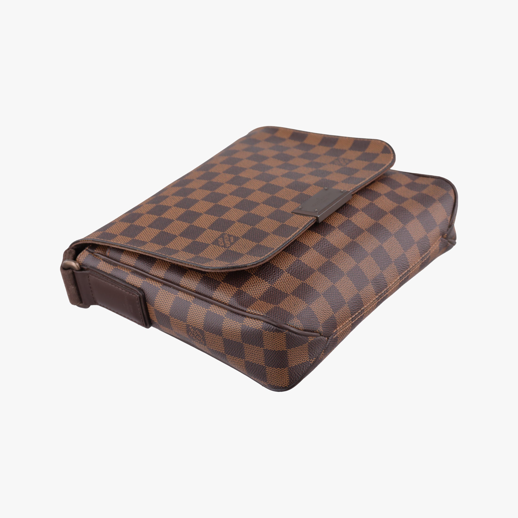 Pre-owned Louis Vuitton DISTRICT PM EBENE Damier Canvas N41213 shoulderbag | stylenewstar