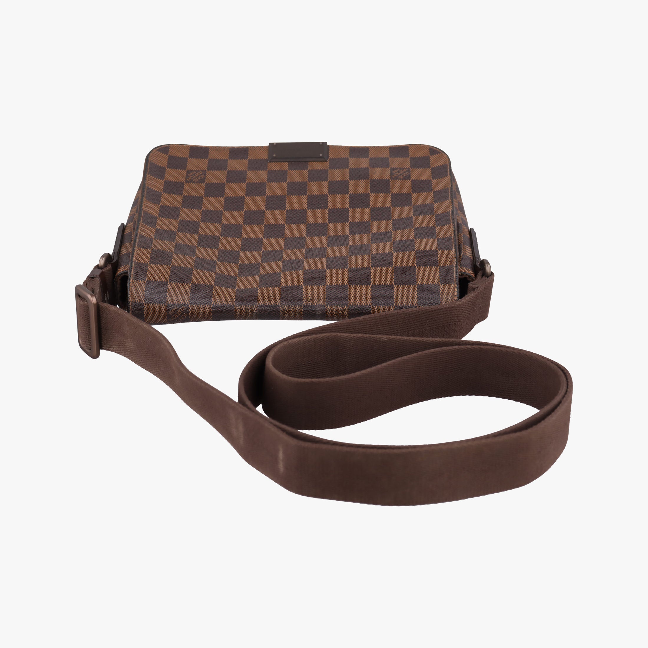 Pre-owned Louis Vuitton DISTRICT PM EBENE Damier Canvas N41213 shoulderbag | stylenewstar