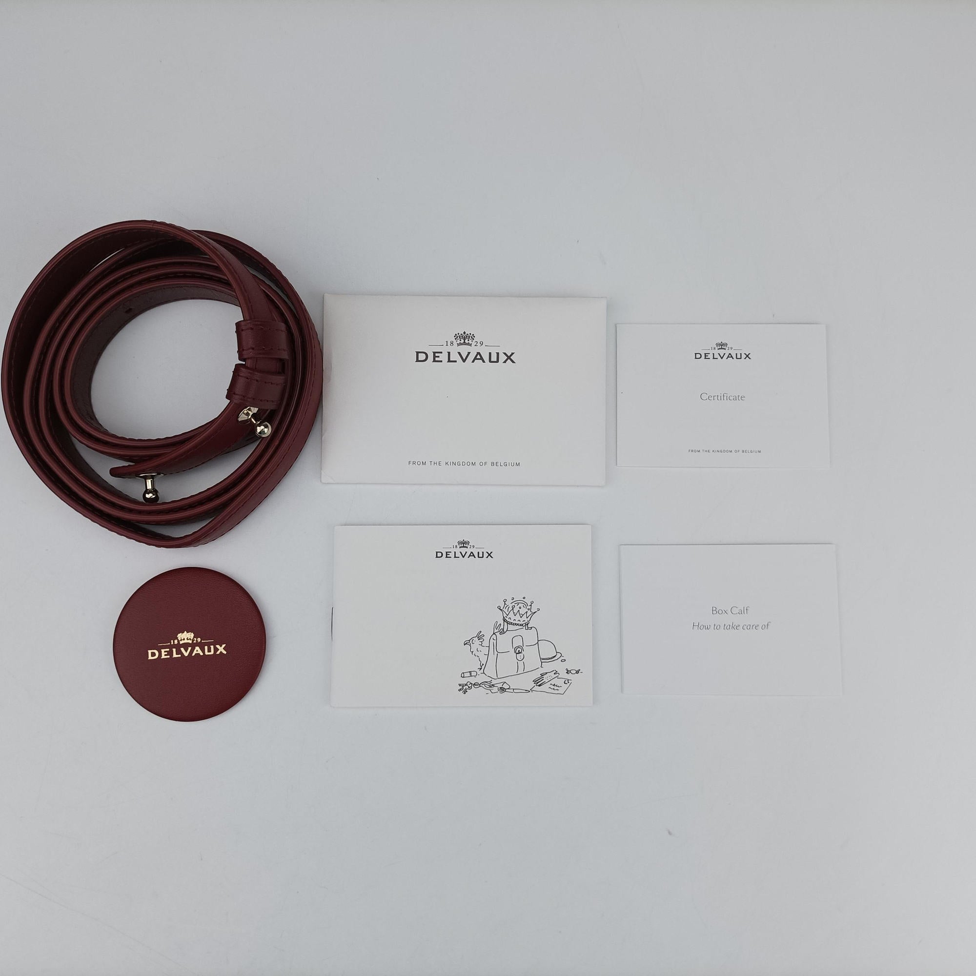 Vintage Delvaux Brillon MM Bordeaux leather  shoulderbag | stylenewstar