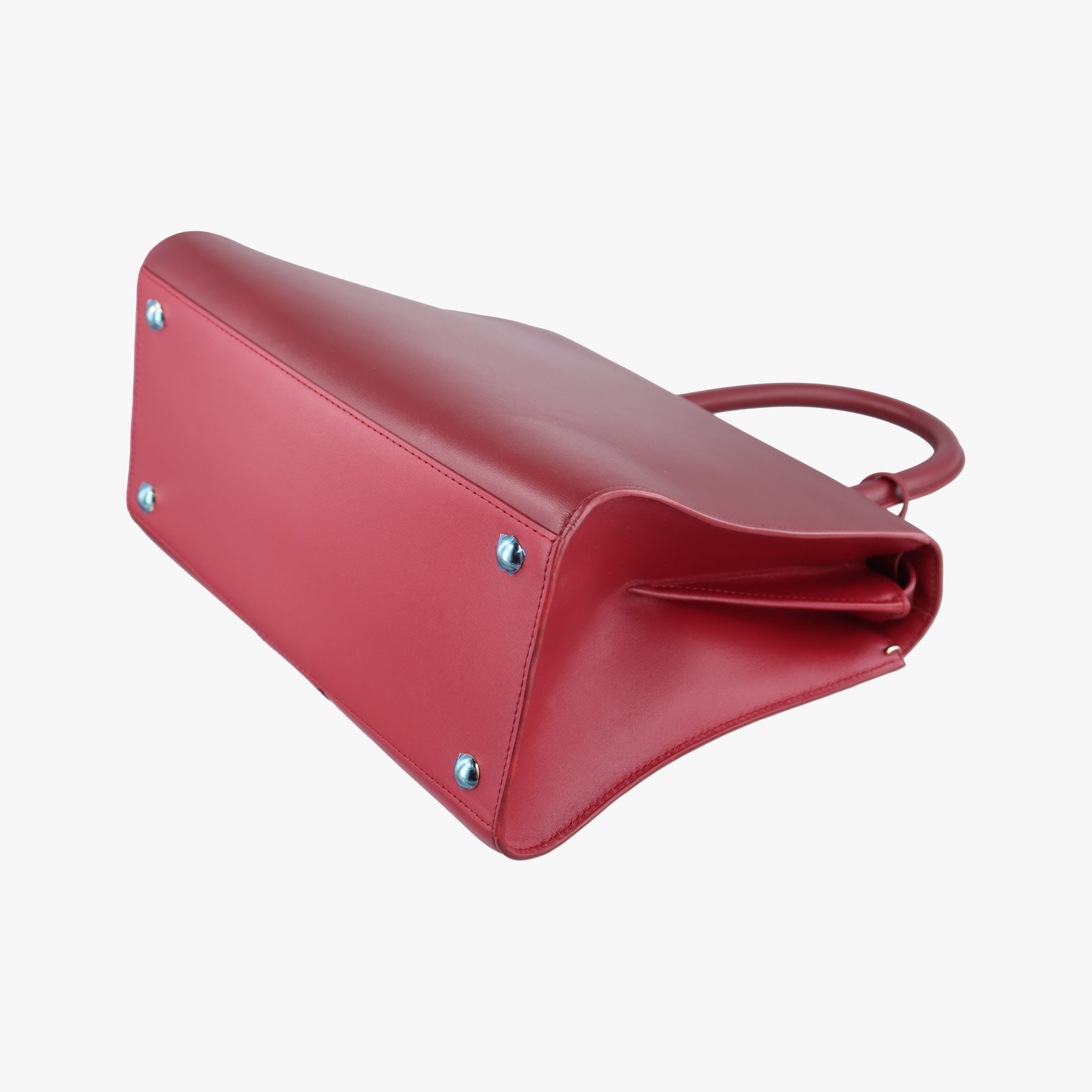 Vintage Delvaux Brillon MM Bordeaux leather  shoulderbag | stylenewstar