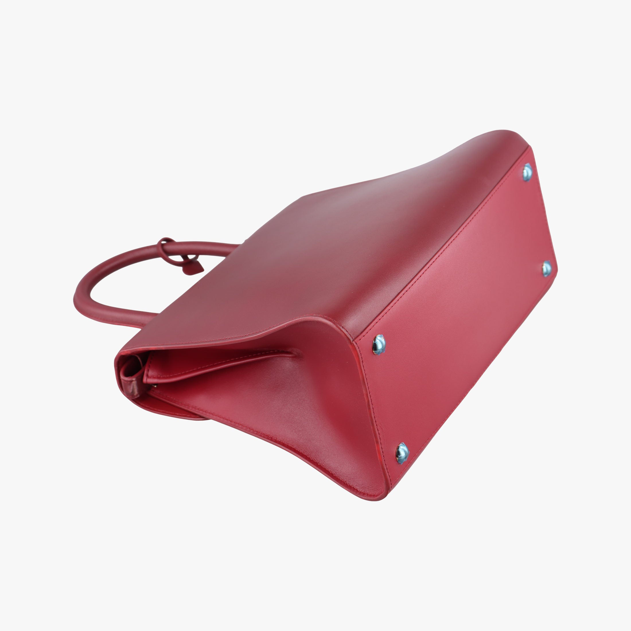 Vintage Delvaux Brillon MM Bordeaux leather  shoulderbag | stylenewstar