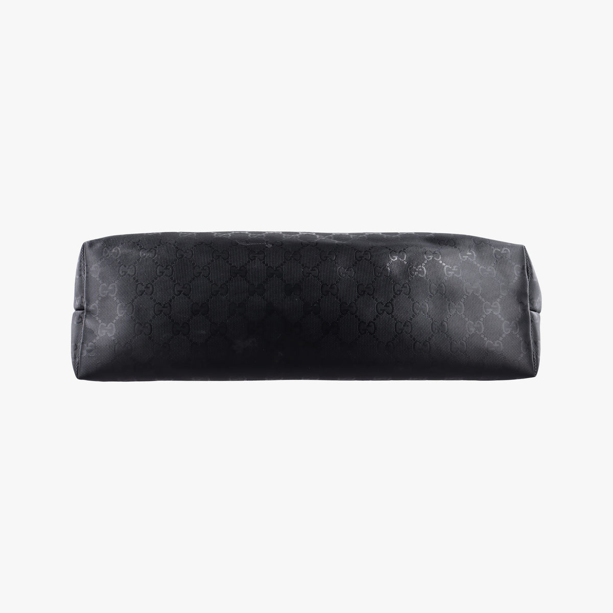 Pre-owned Gucci GG Imprime Black PVC coated canvas×Leather 211137 handbag | stylenewstar
