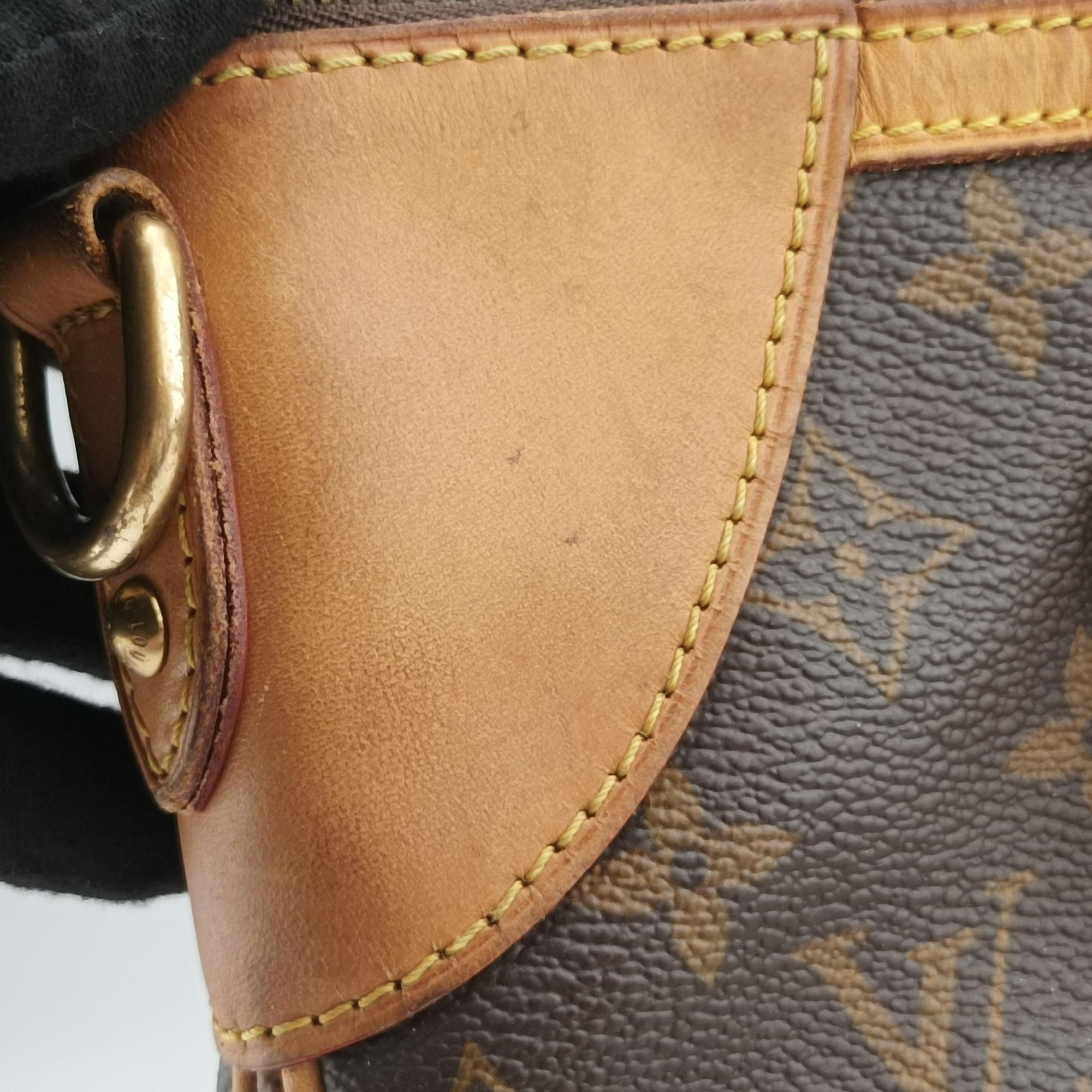 Pre-owned Louis Vuitton Odeon GM Brown Monogram Canvas M56388 shoulderbag | stylenewstar