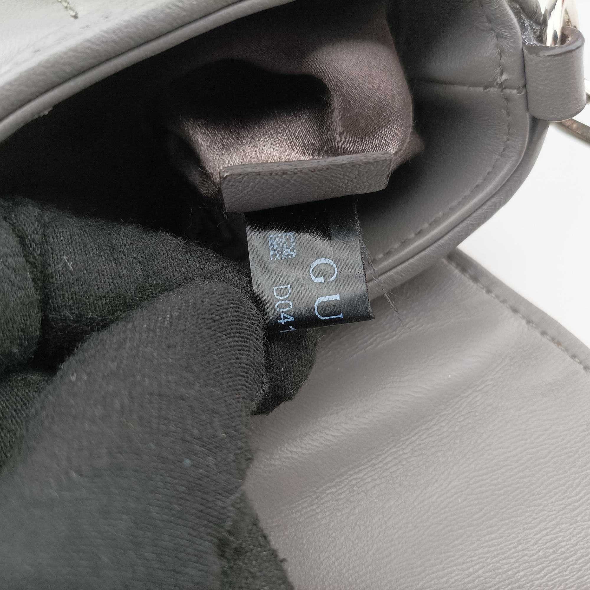 Pre-owned Gucci Horsebit Grey Leather 764339 shoulderbag | stylenewstar