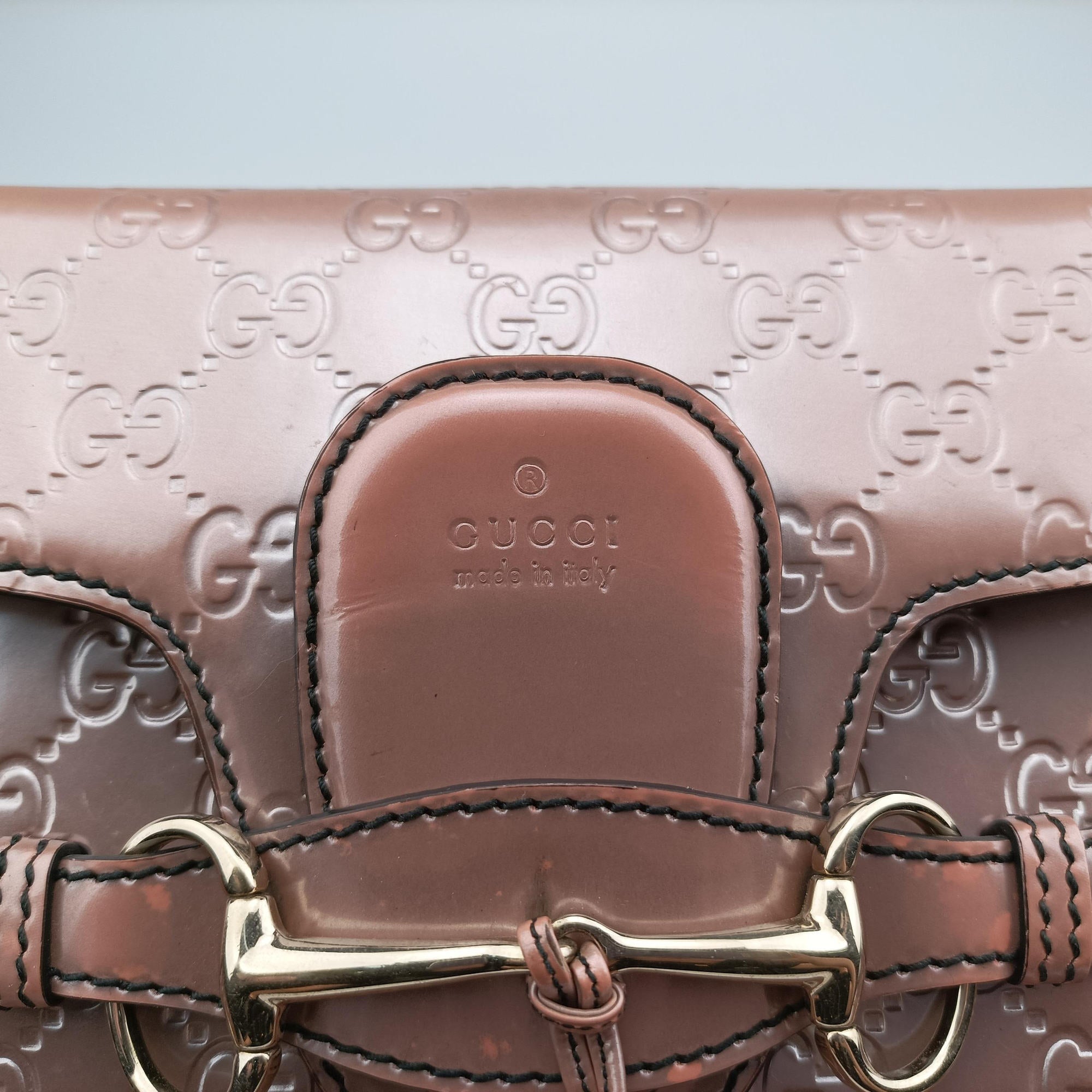 Vintage Gucci Emily Pink Patent Leather 295402 shoulderbag | stylenewstar