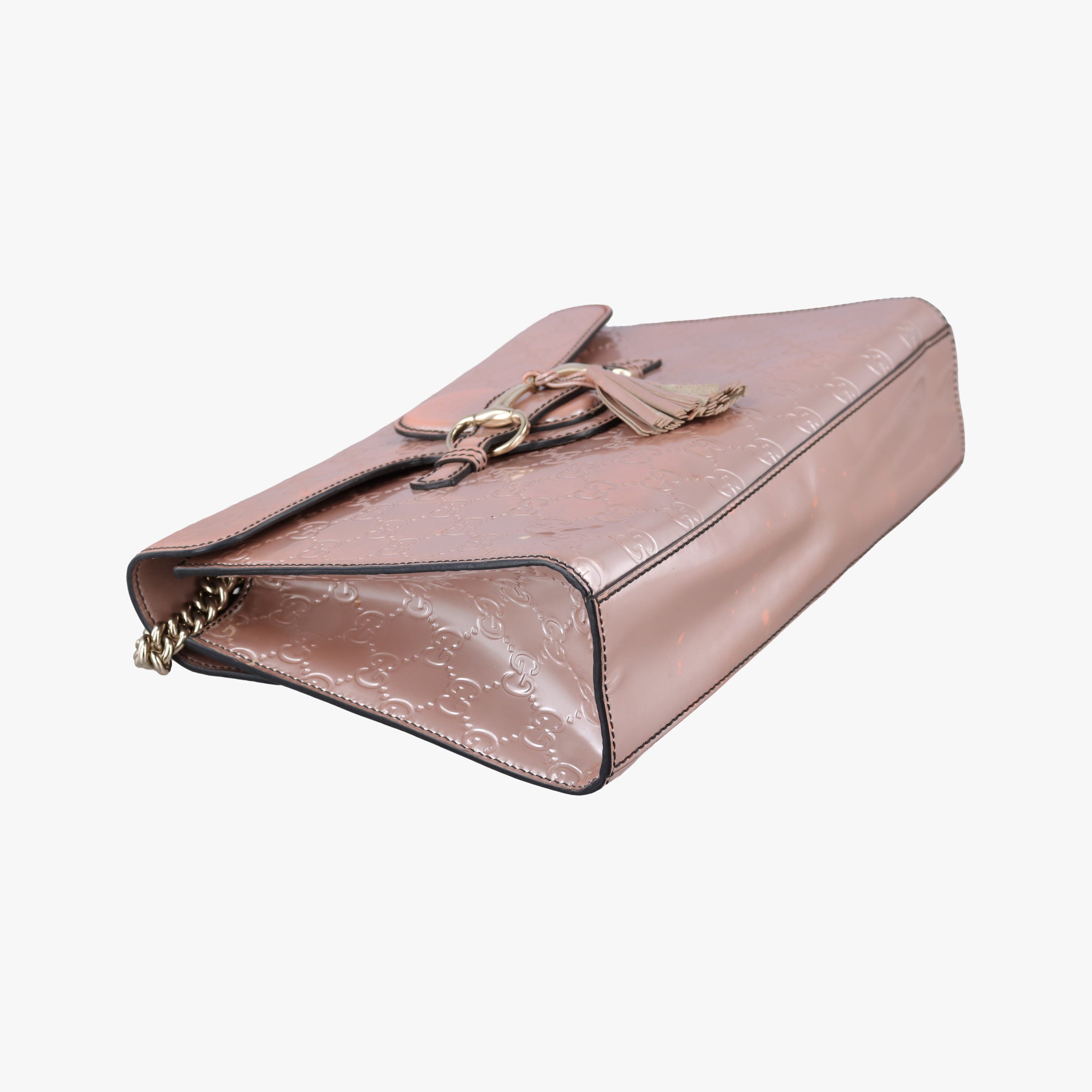 Vintage Gucci Emily Pink Patent Leather 295402 shoulderbag | stylenewstar