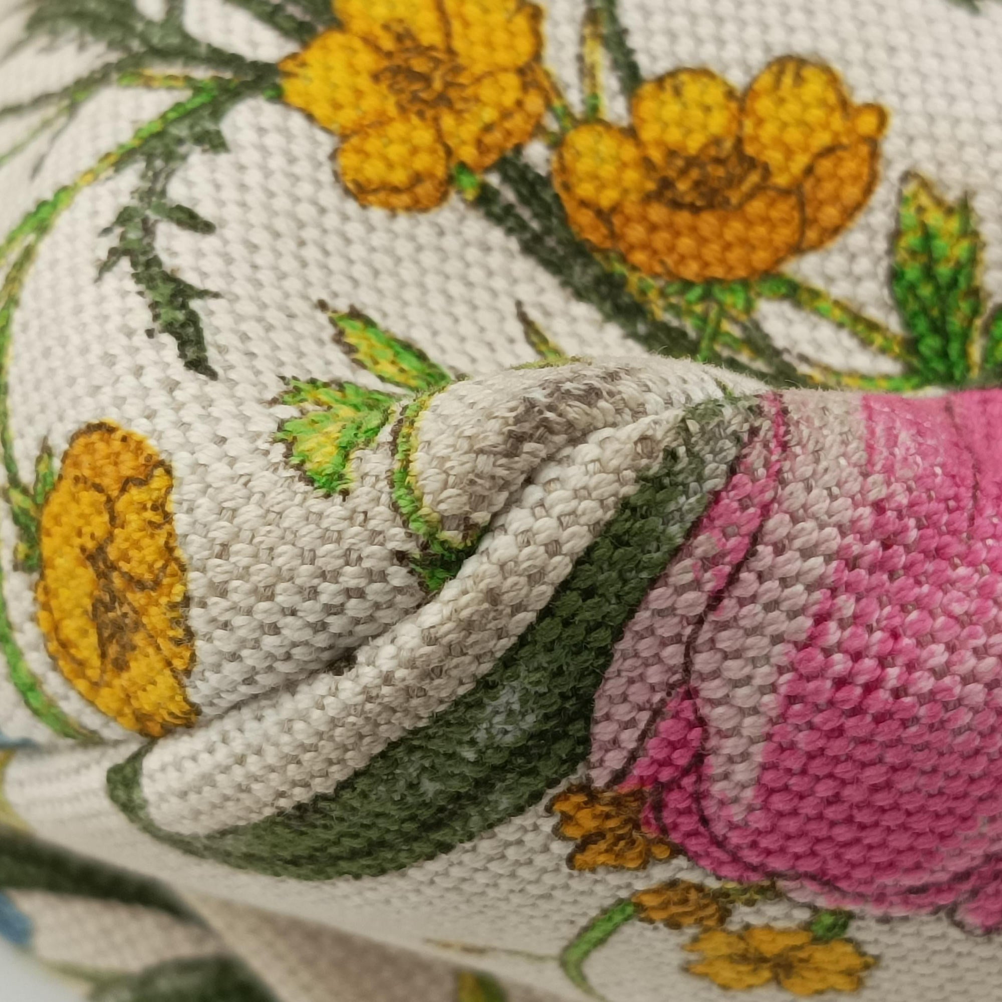 Pre-owned Gucci horsebit hobo White×Multicolour canvas×leather 115867 handbag | stylenewstar