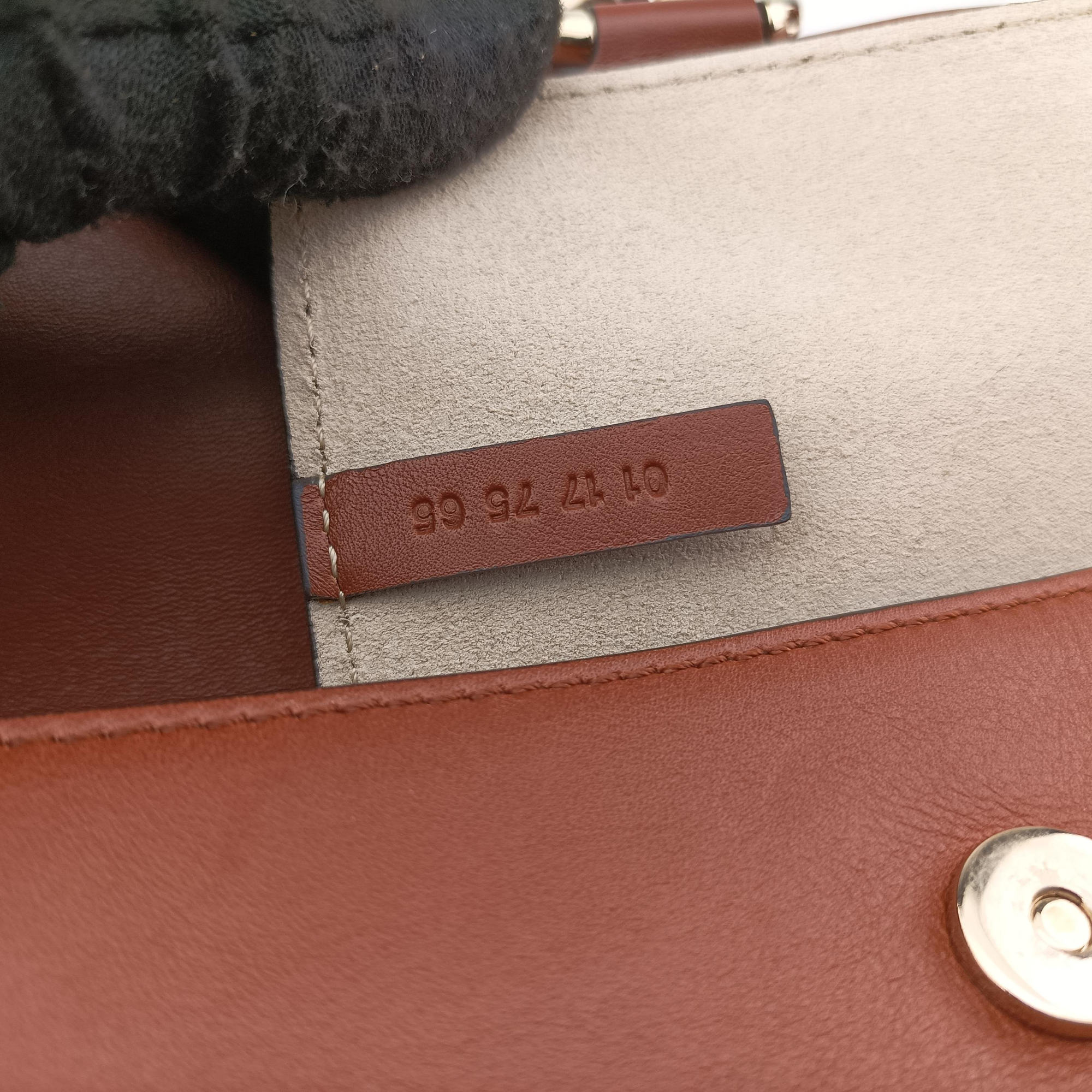 Secondhand Chloe FAYE Brown Suede × leather  shoulderbag | stylenewstar