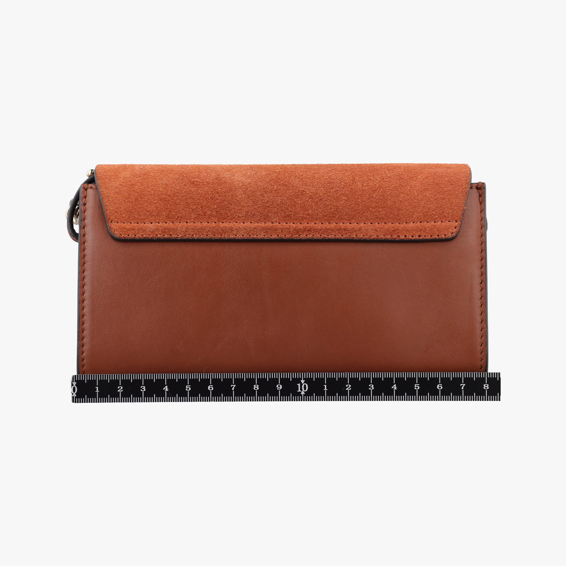 Secondhand Chloe FAYE Brown Suede × leather  shoulderbag | stylenewstar