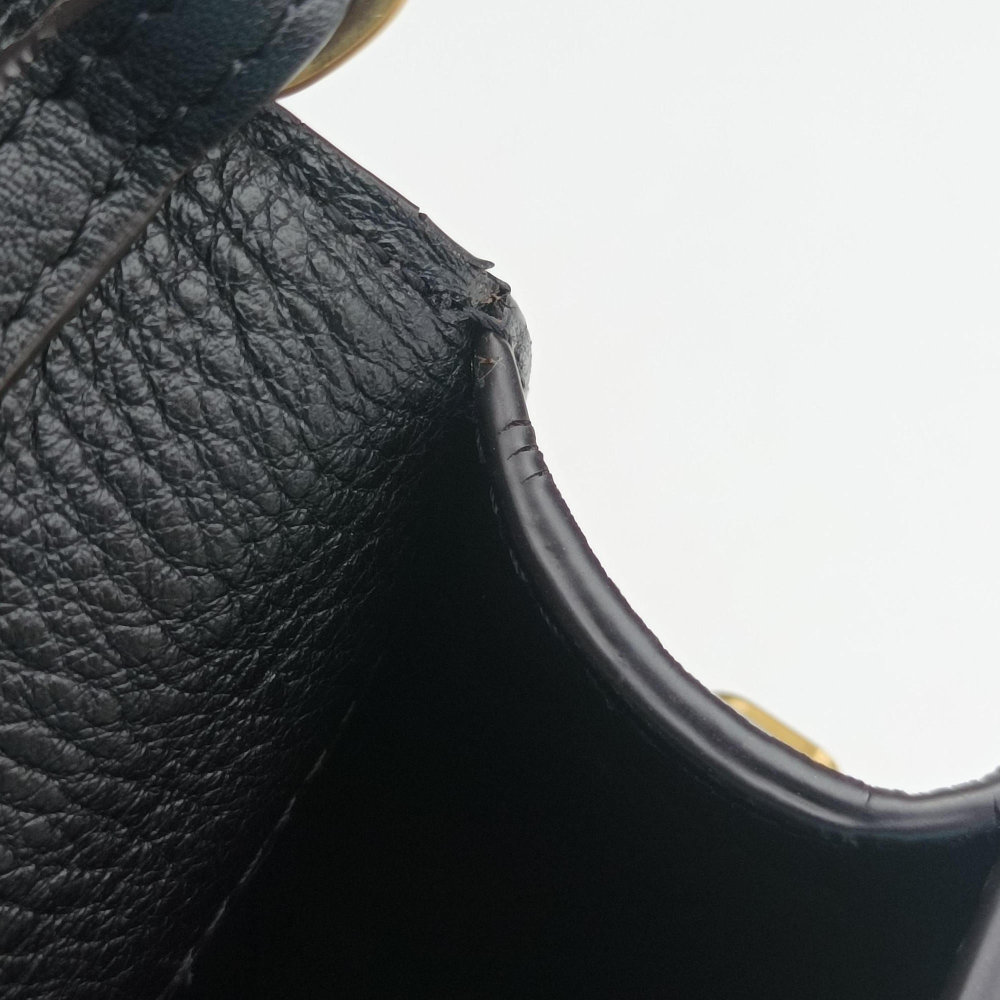 Vintage Chloe Nile Minaudiere Black Leather  shoulderbag | stylenewstar