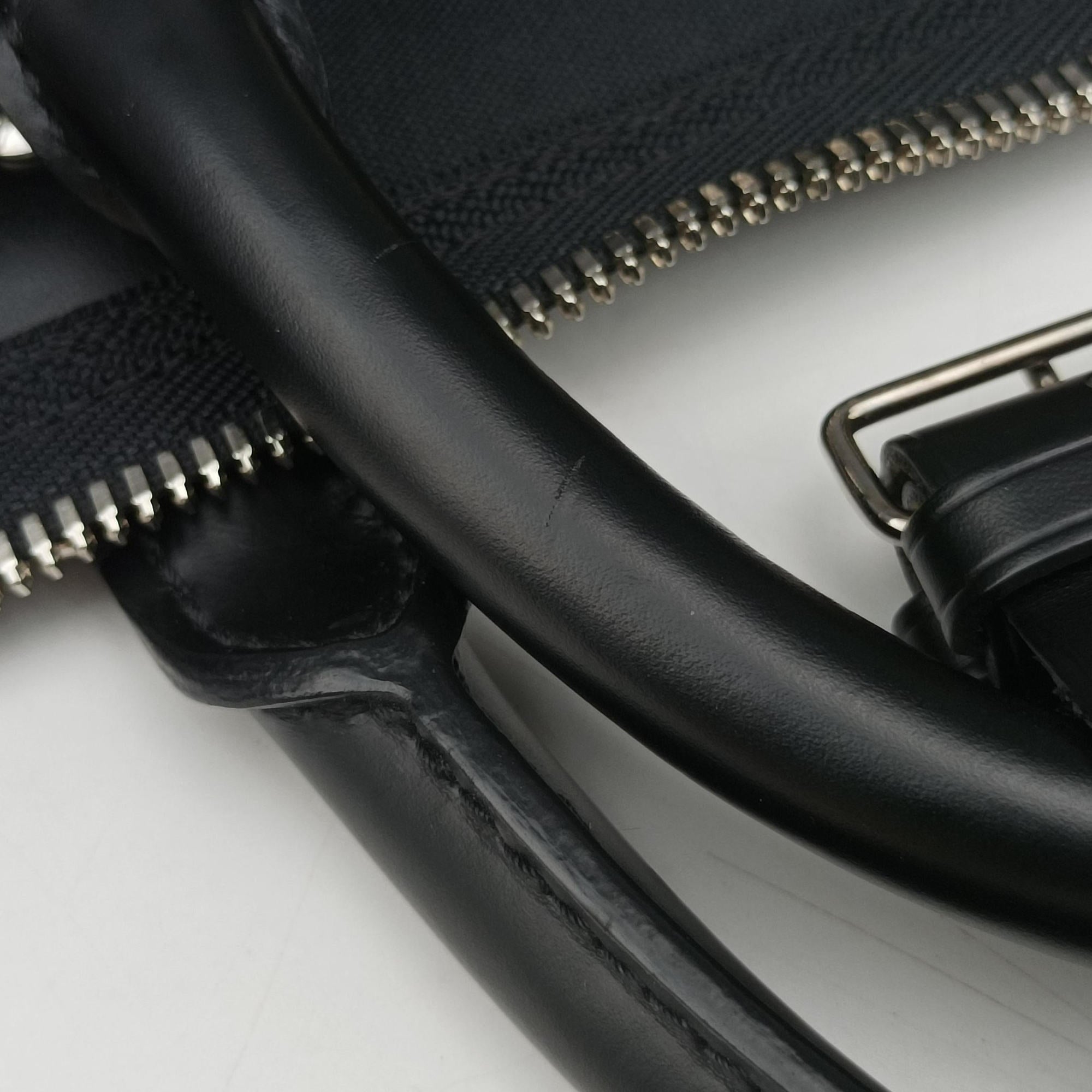 Secondhand Louis Vuitton Keepall Bandouliere 45 Noir Damier Graphite N41418 shoulderbag | stylenewstar