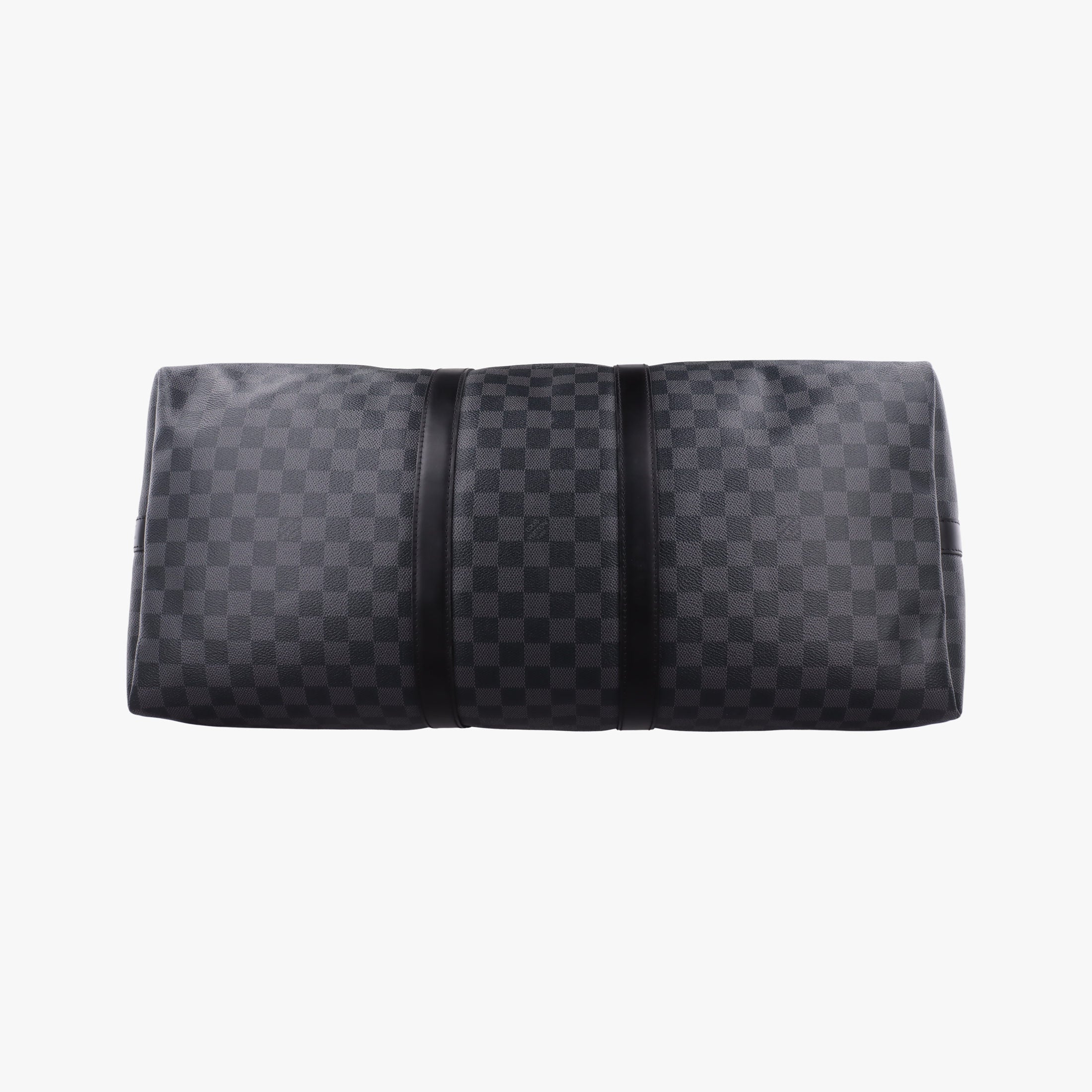 Secondhand Louis Vuitton Keepall Bandouliere 45 Noir Damier Graphite N41418 shoulderbag | stylenewstar