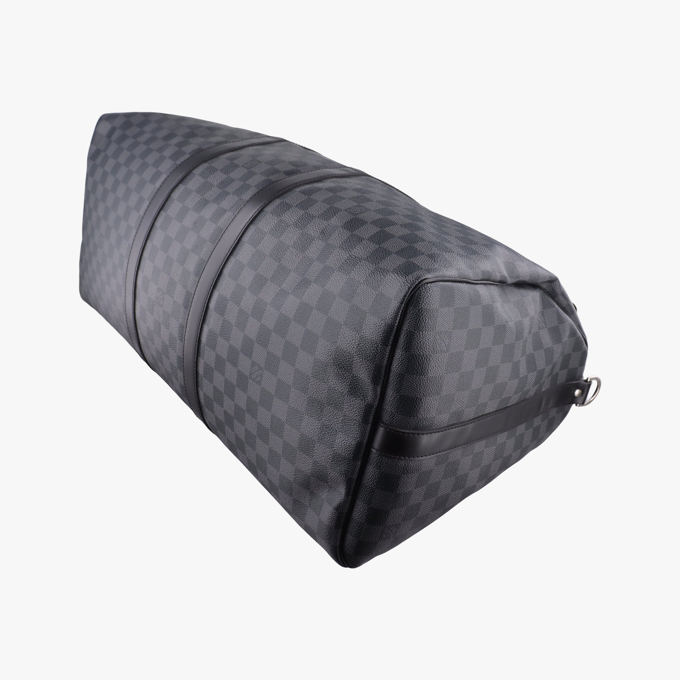 Secondhand Louis Vuitton Keepall Bandouliere 45 Noir Damier Graphite N41418 shoulderbag | stylenewstar