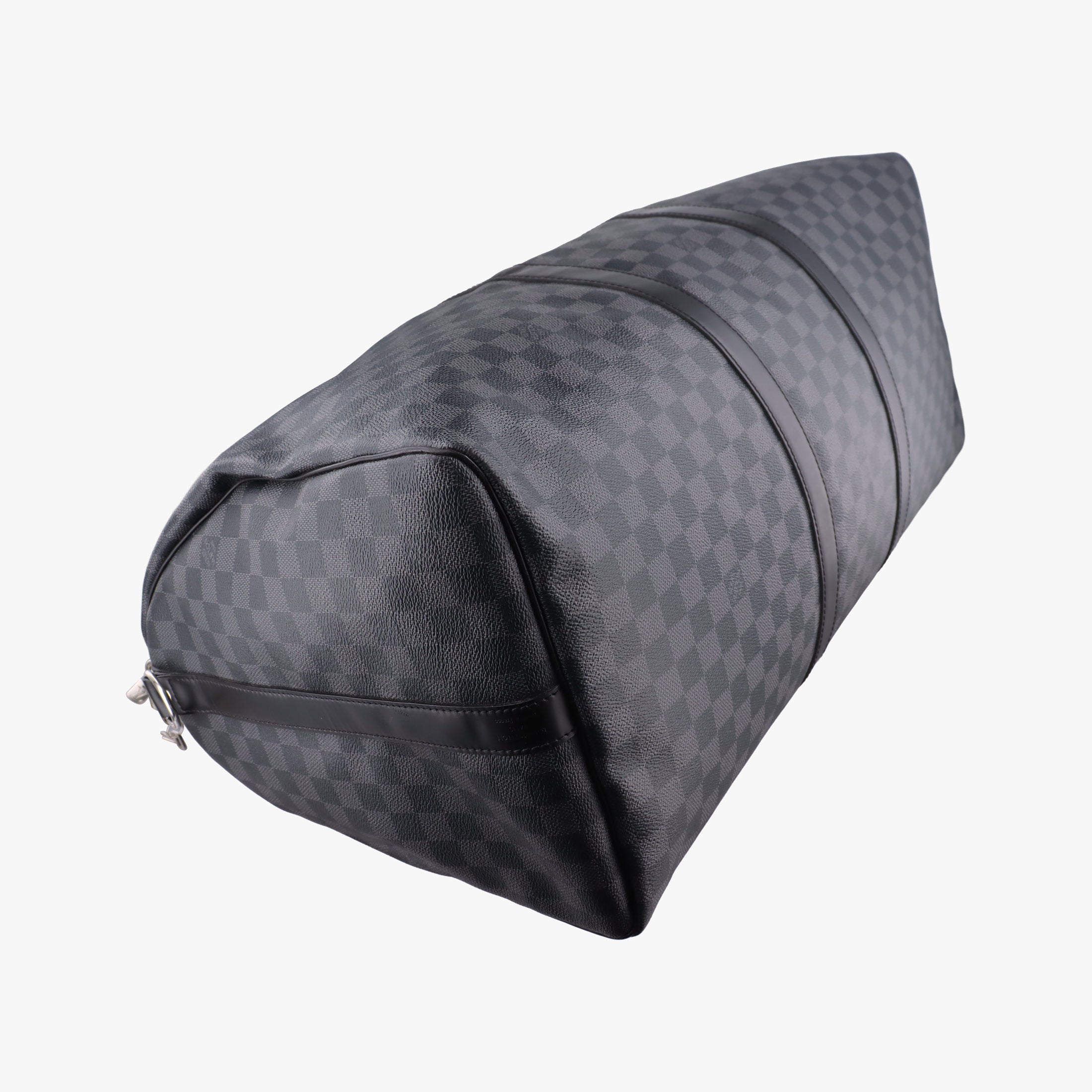 Secondhand Louis Vuitton Keepall Bandouliere 45 Noir Damier Graphite N41418 shoulderbag | stylenewstar