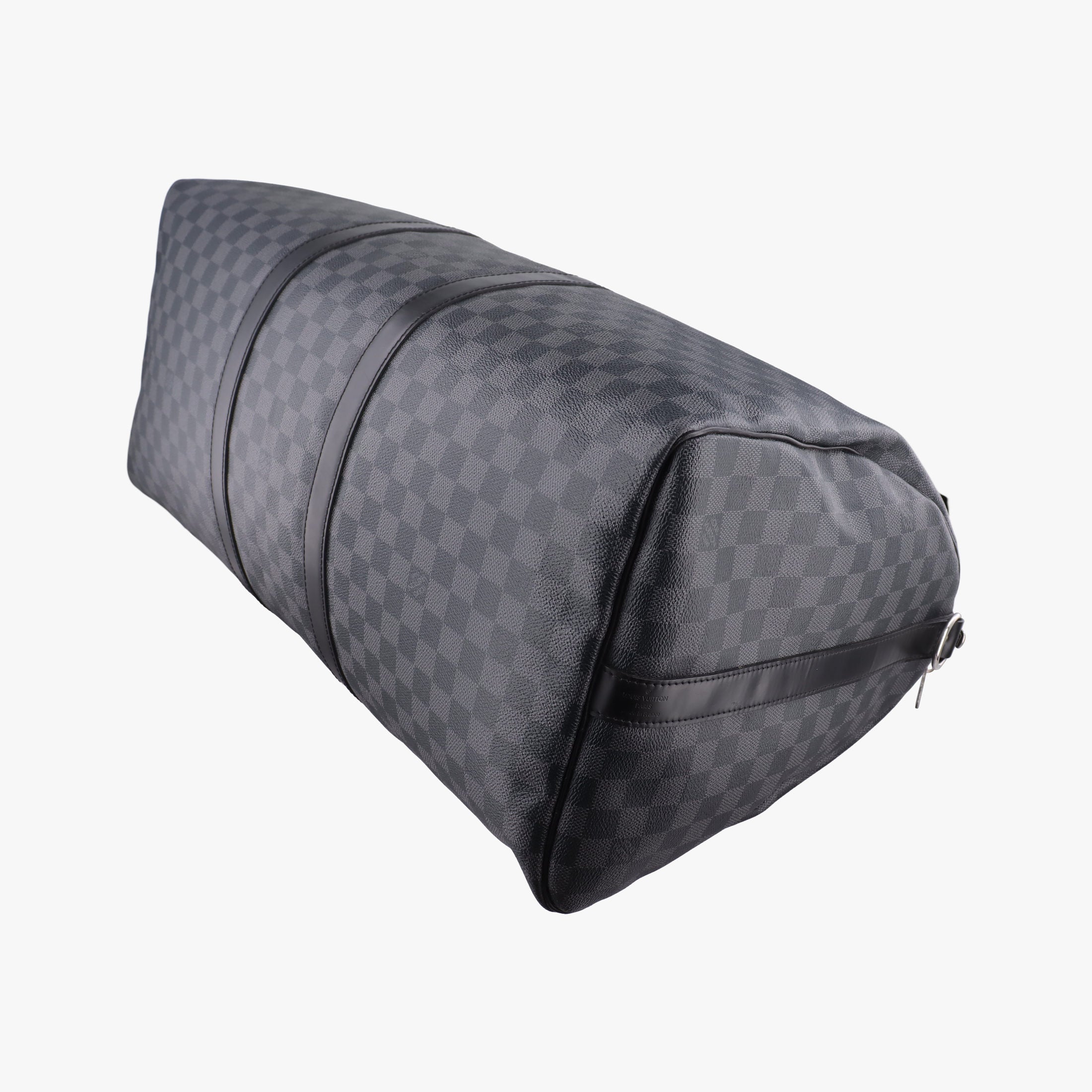 Secondhand Louis Vuitton Keepall Bandouliere 45 Noir Damier Graphite N41418 shoulderbag | stylenewstar