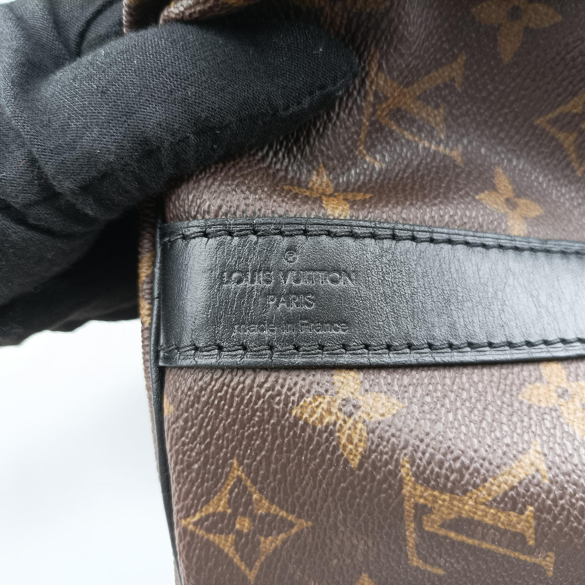 Pre-owned Louis Vuitton Keepall Bandouliere 45 Monogram Eclipse Monogram Eclipse Canvas M56711 shoulderbag | stylenewstar