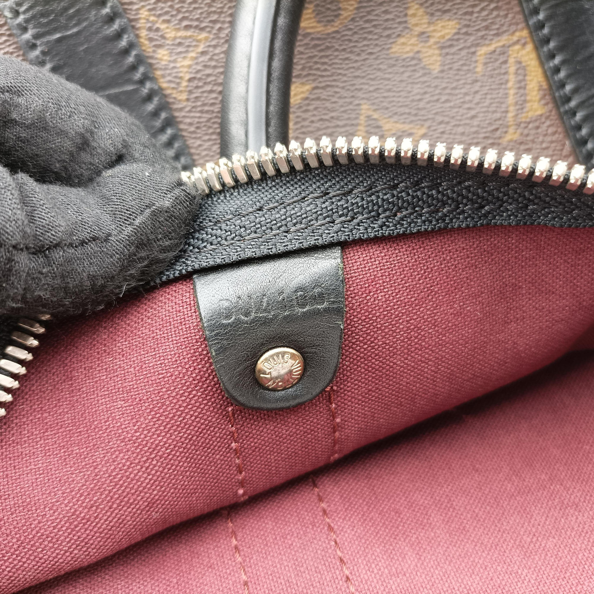 Pre-owned Louis Vuitton Keepall Bandouliere 45 Monogram Eclipse Monogram Eclipse Canvas M56711 shoulderbag | stylenewstar