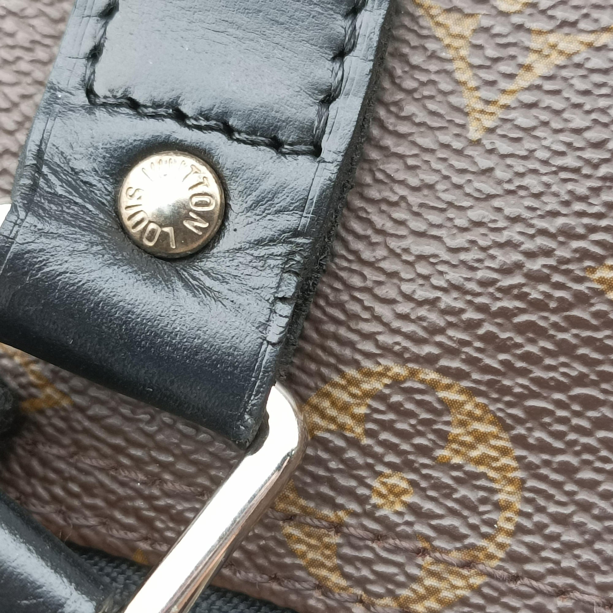 Pre-owned Louis Vuitton Keepall Bandouliere 45 Monogram Eclipse Monogram Eclipse Canvas M56711 shoulderbag | stylenewstar