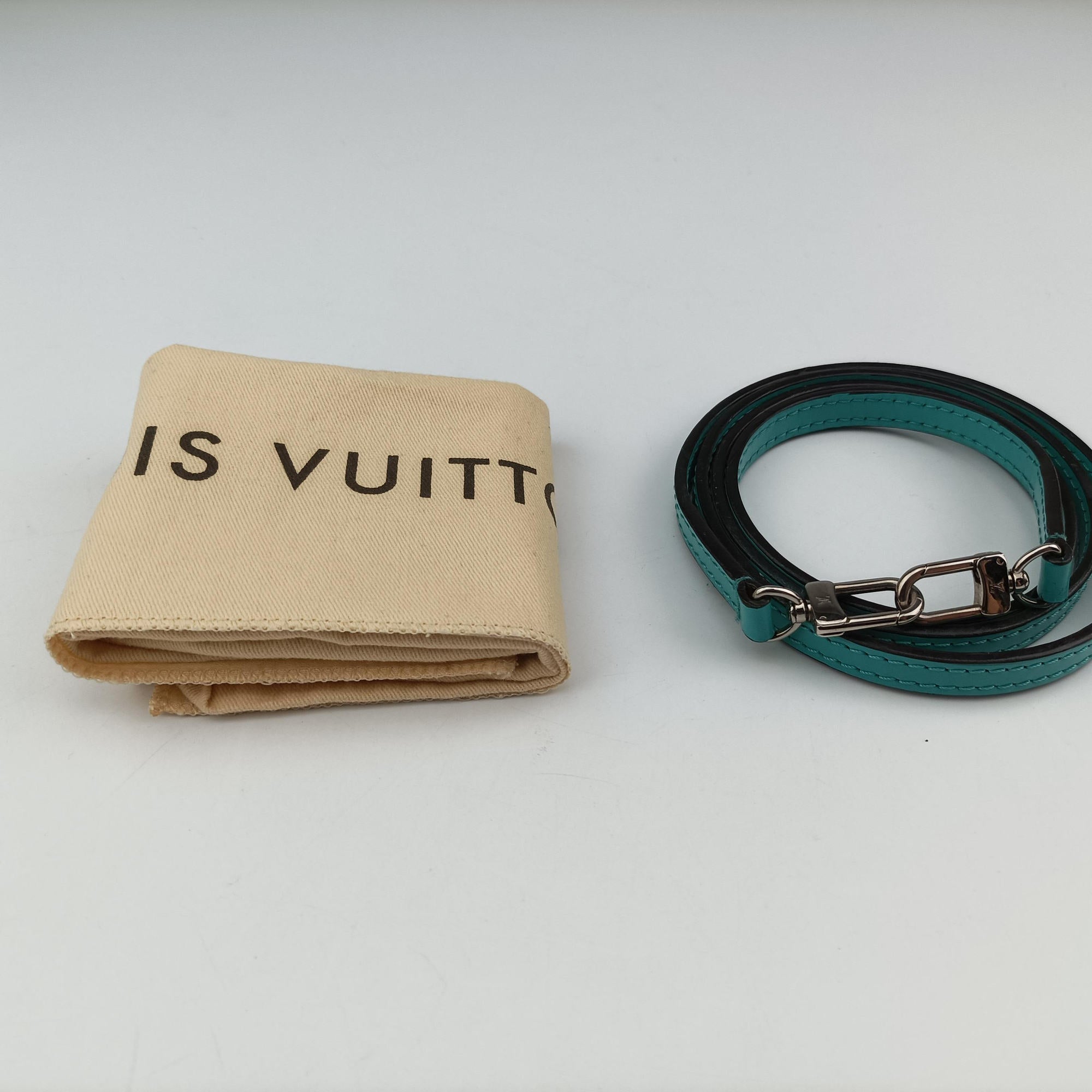 Secondhand Louis Vuitton Pochette Louise PM Blue EPI M50285 shoulderbag | stylenewstar