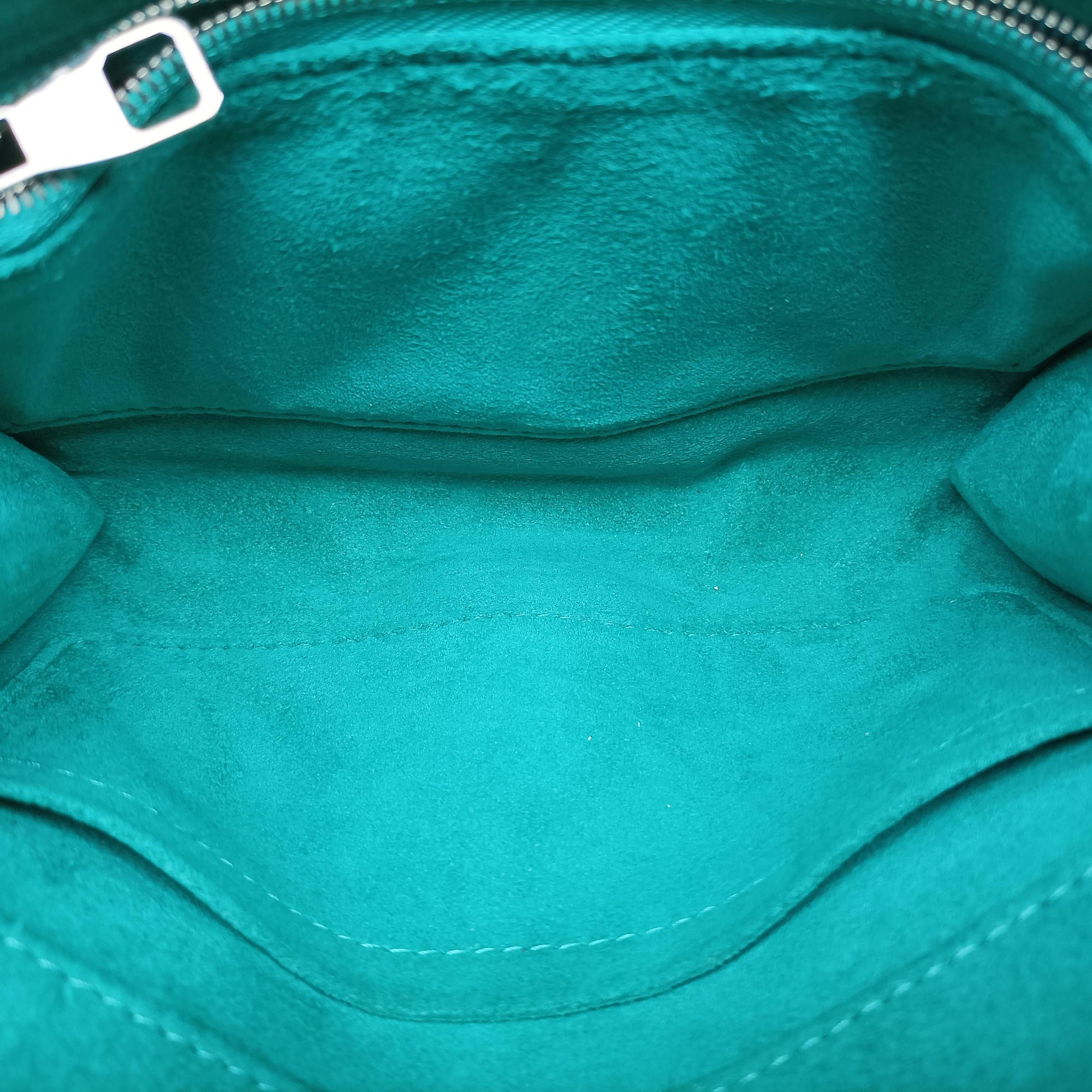 Secondhand Louis Vuitton Pochette Louise PM Blue EPI M50285 shoulderbag | stylenewstar