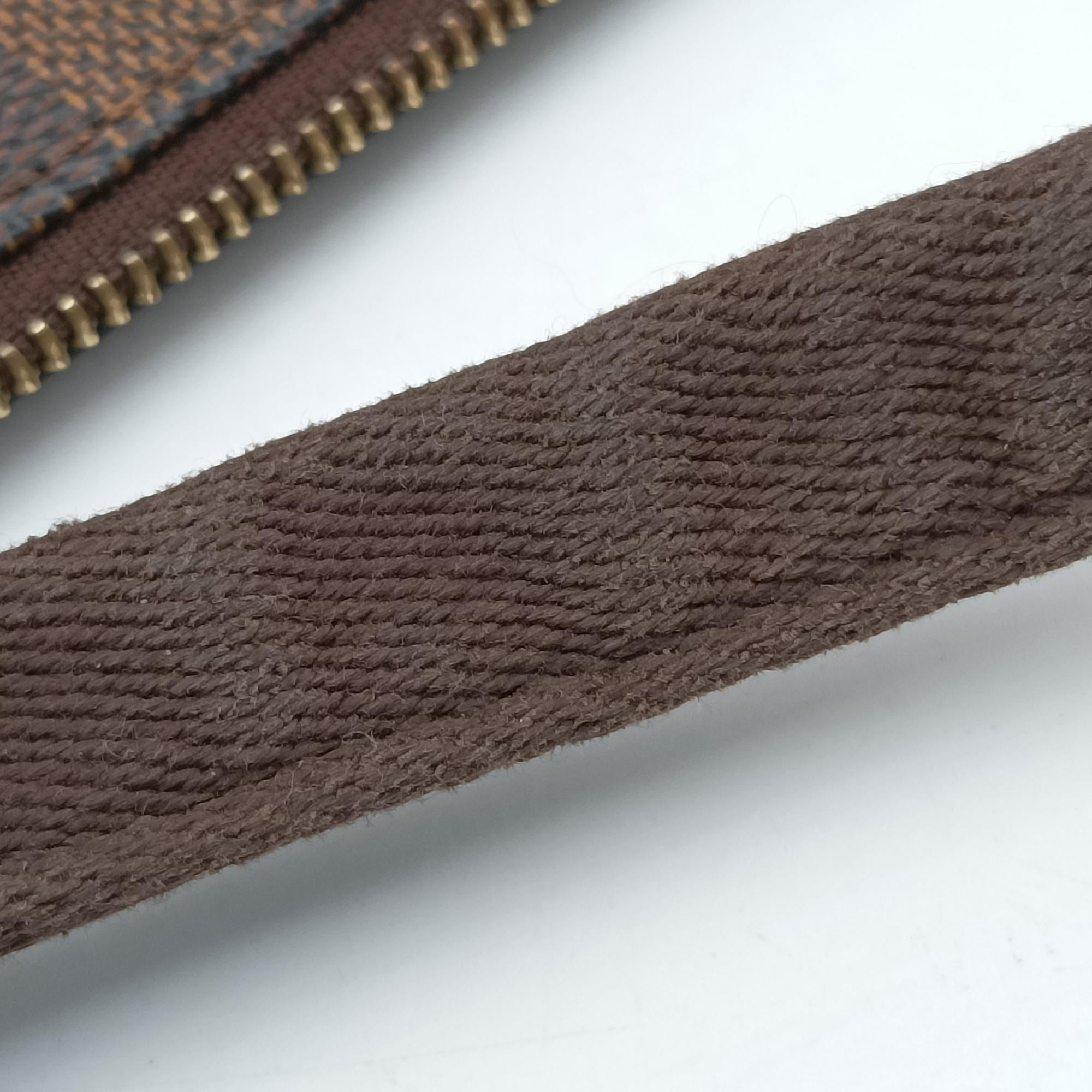 Pre-owned Louis Vuitton Cabas Bobur EBENE Damier Canvas N52006 handbag | stylenewstar