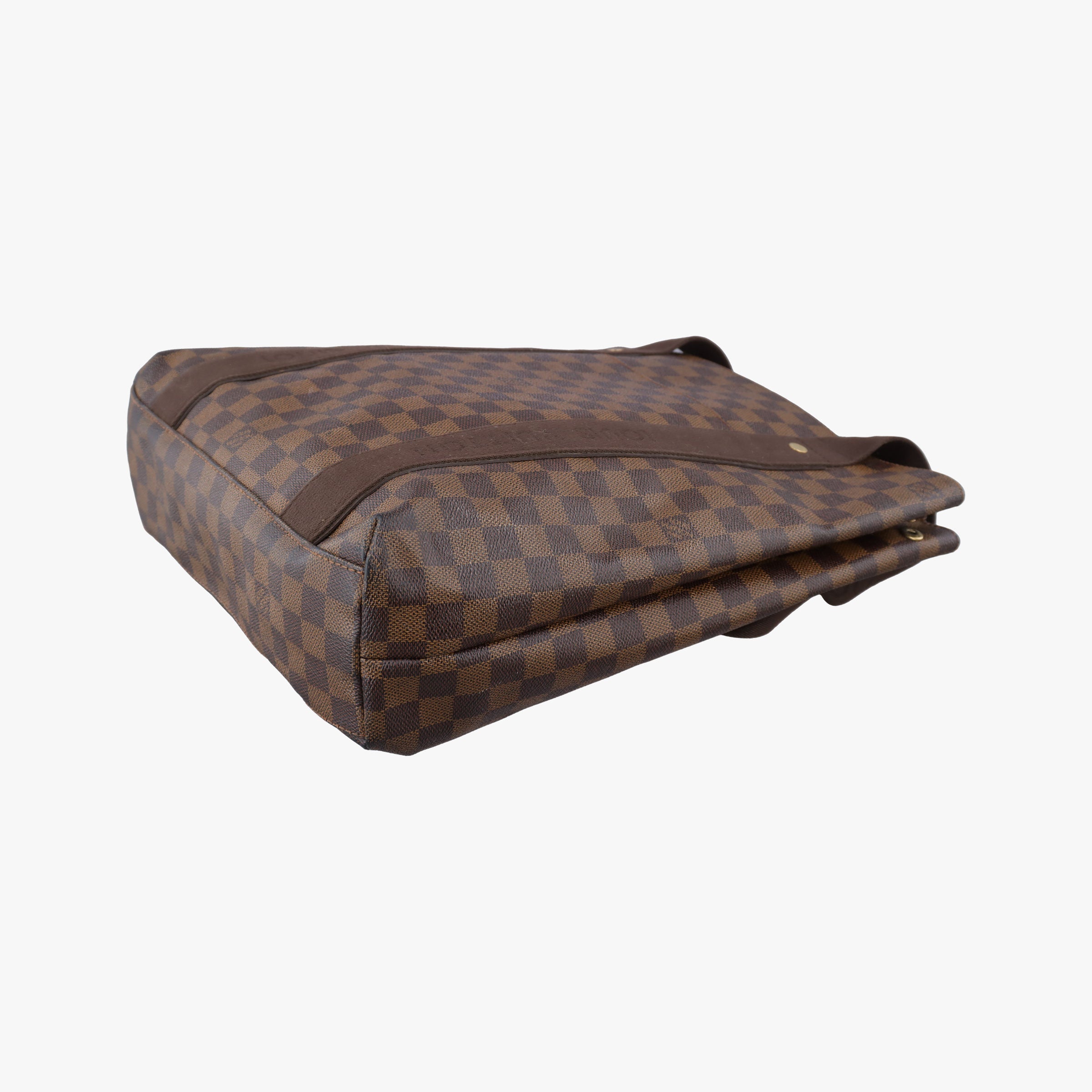Pre-owned Louis Vuitton Cabas Bobur EBENE Damier Canvas N52006 handbag | stylenewstar