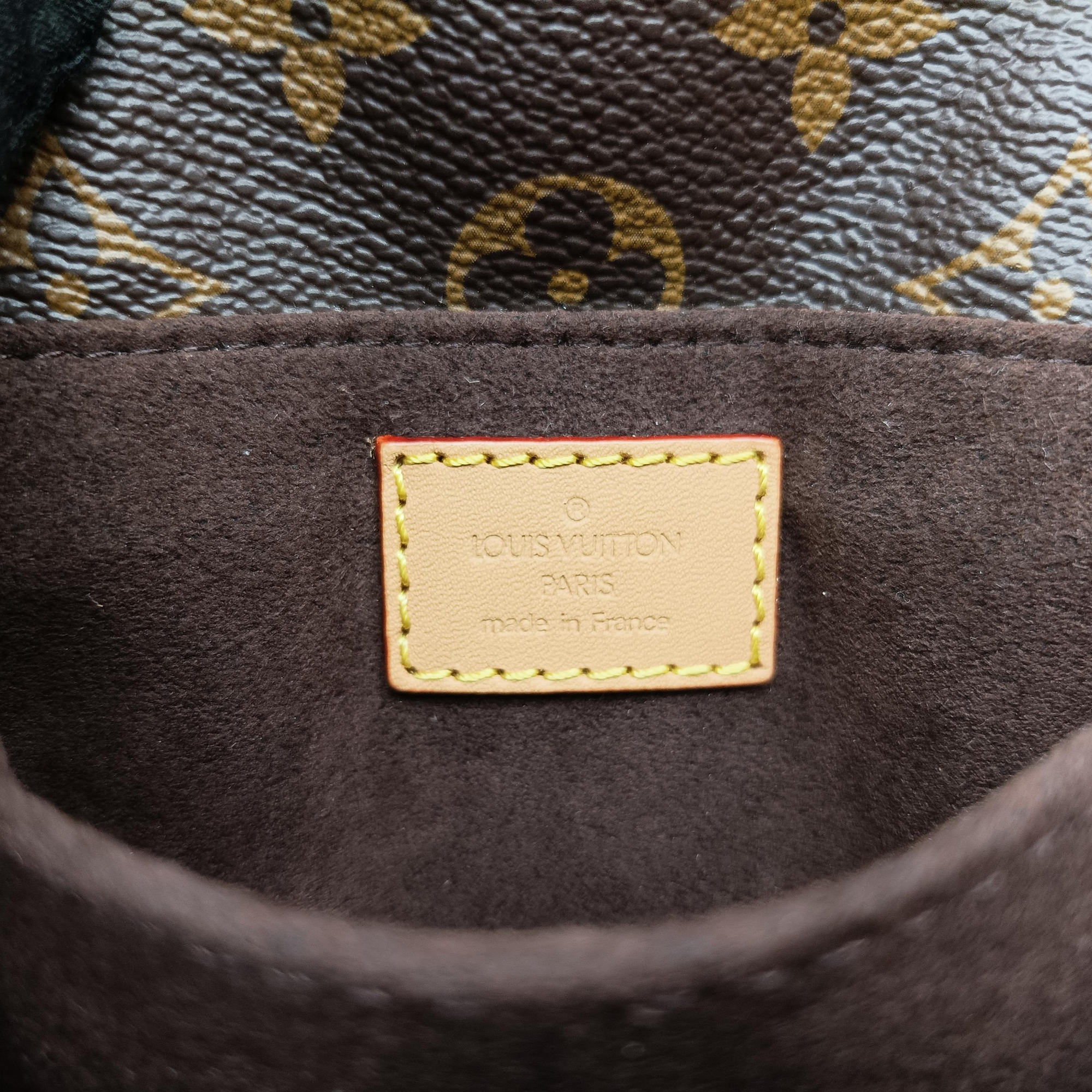 Pre-owned Louis Vuitton Micro Metis Brown Monogram Canvas M81267 shoulderbag | stylenewstar