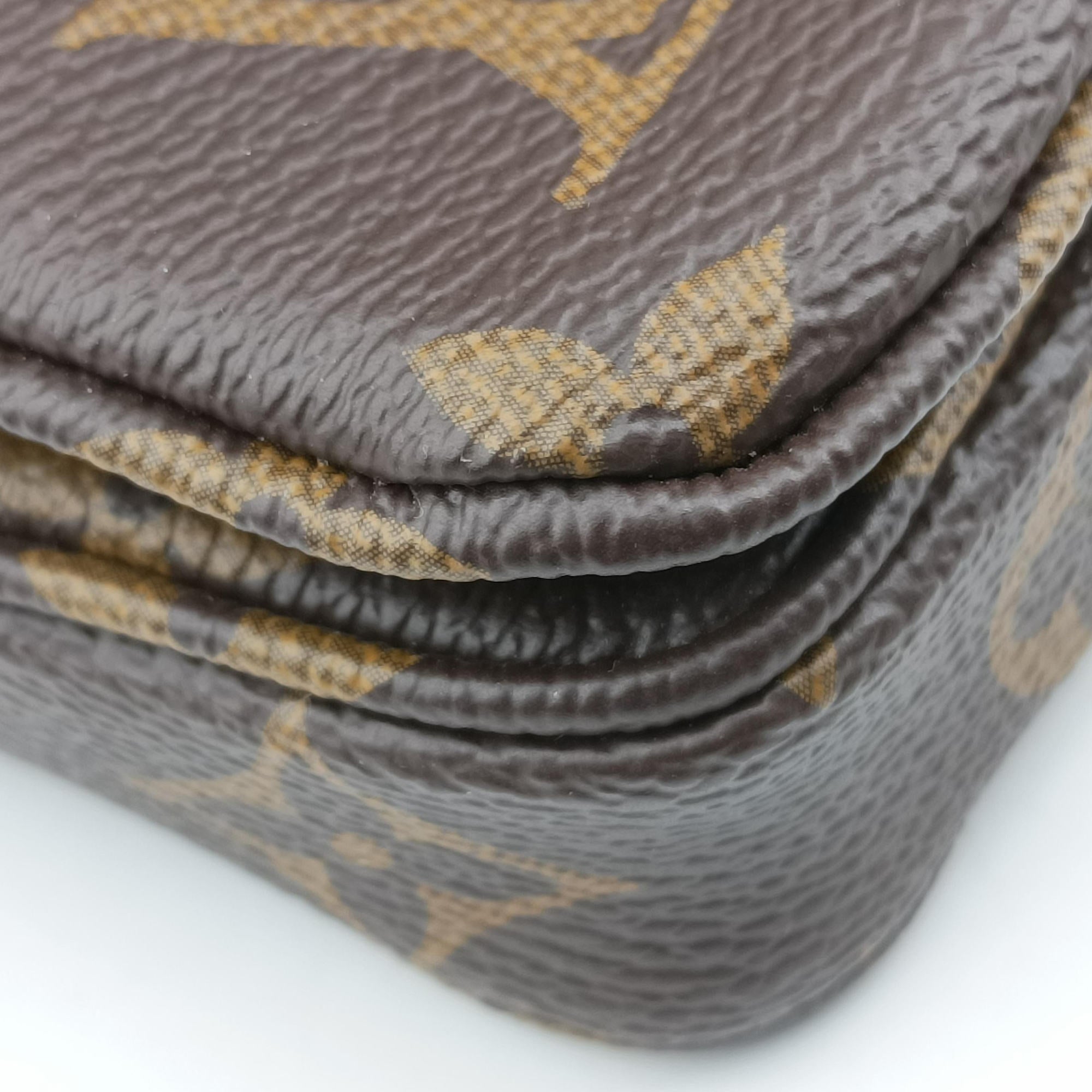 Pre-owned Louis Vuitton Micro Metis Brown Monogram Canvas M81267 shoulderbag | stylenewstar