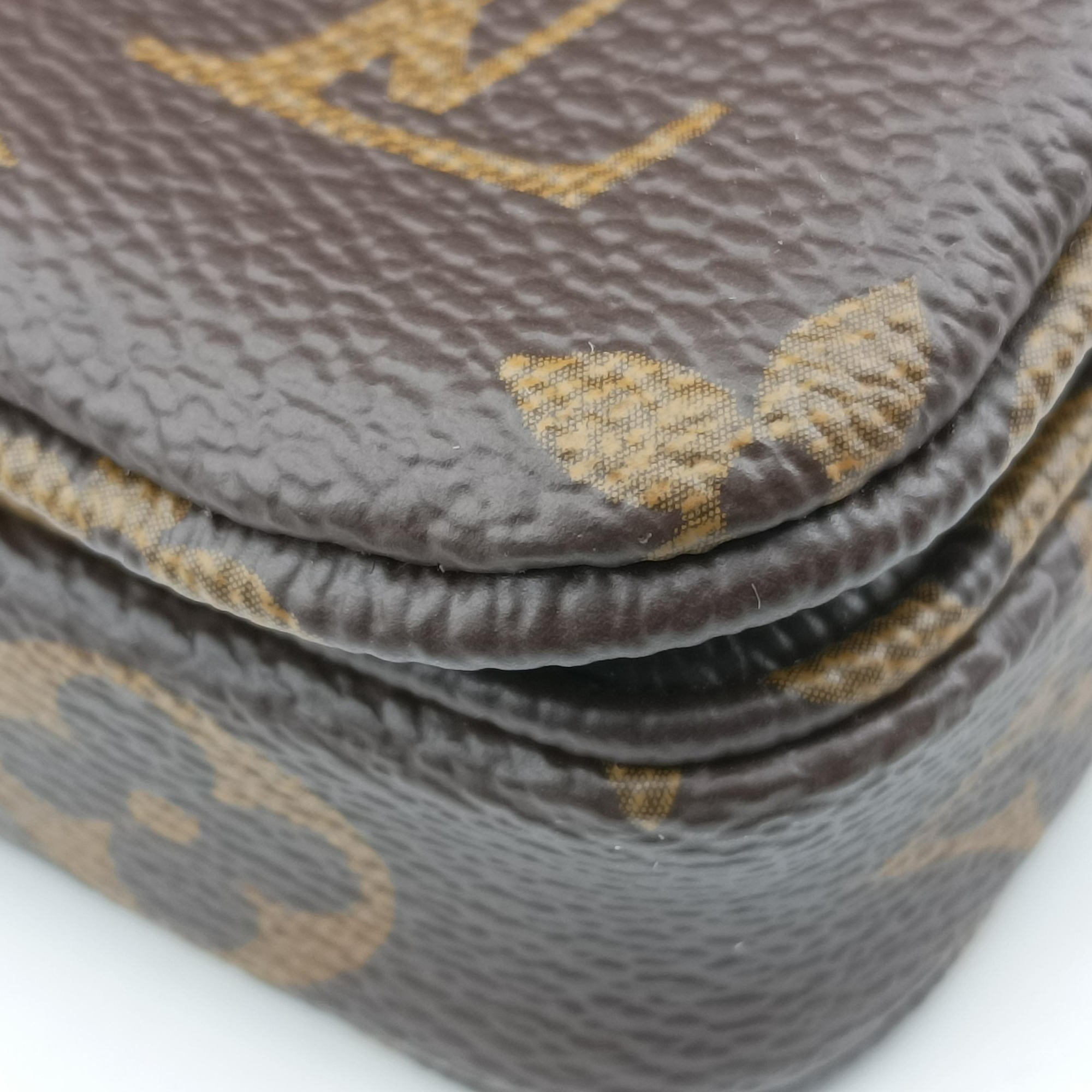Pre-owned Louis Vuitton Micro Metis Brown Monogram Canvas M81267 shoulderbag | stylenewstar