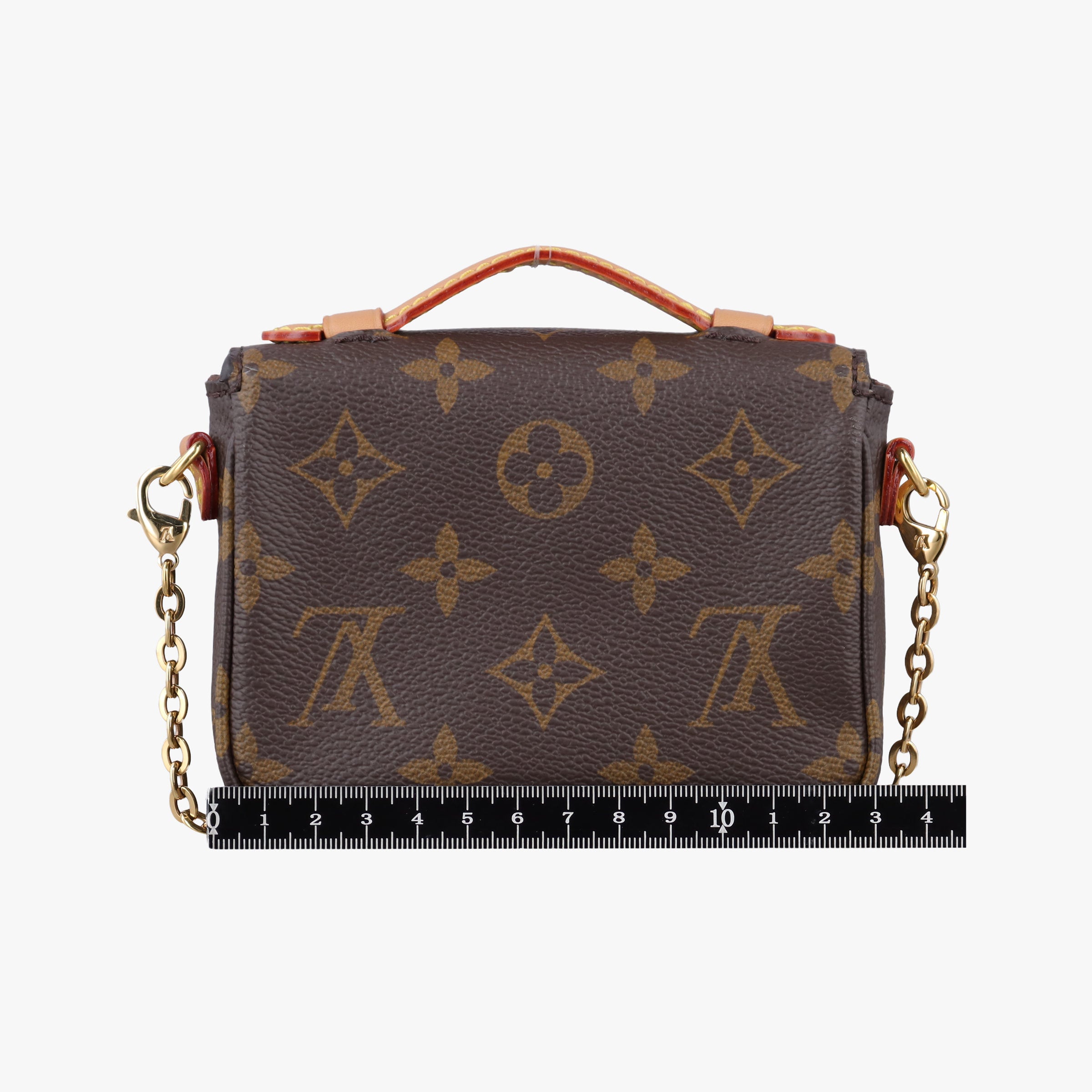 Pre-owned Louis Vuitton Micro Metis Brown Monogram Canvas M81267 shoulderbag | stylenewstar