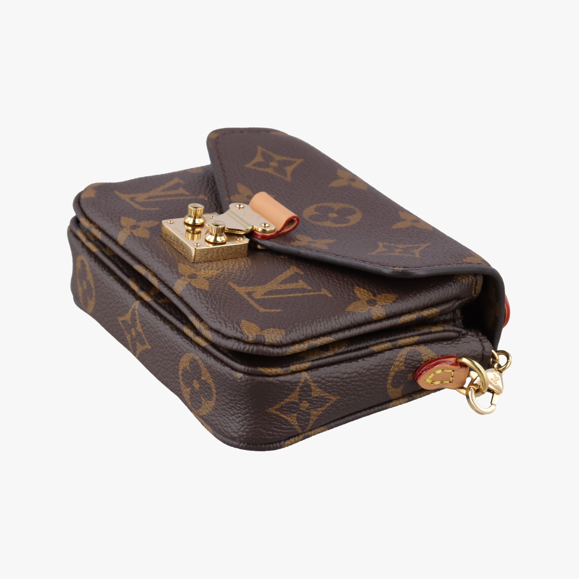 Pre-owned Louis Vuitton Micro Metis Brown Monogram Canvas M81267 shoulderbag | stylenewstar
