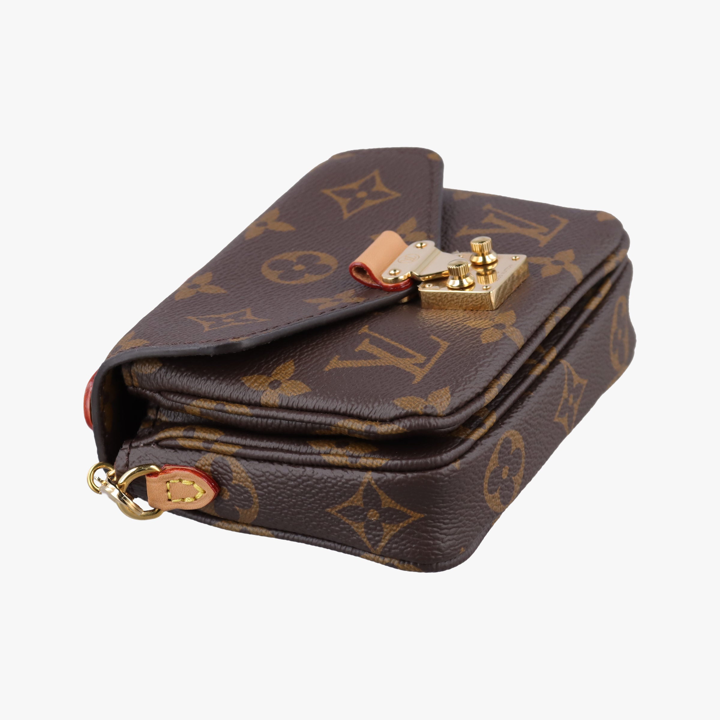 Pre-owned Louis Vuitton Micro Metis Brown Monogram Canvas M81267 shoulderbag | stylenewstar