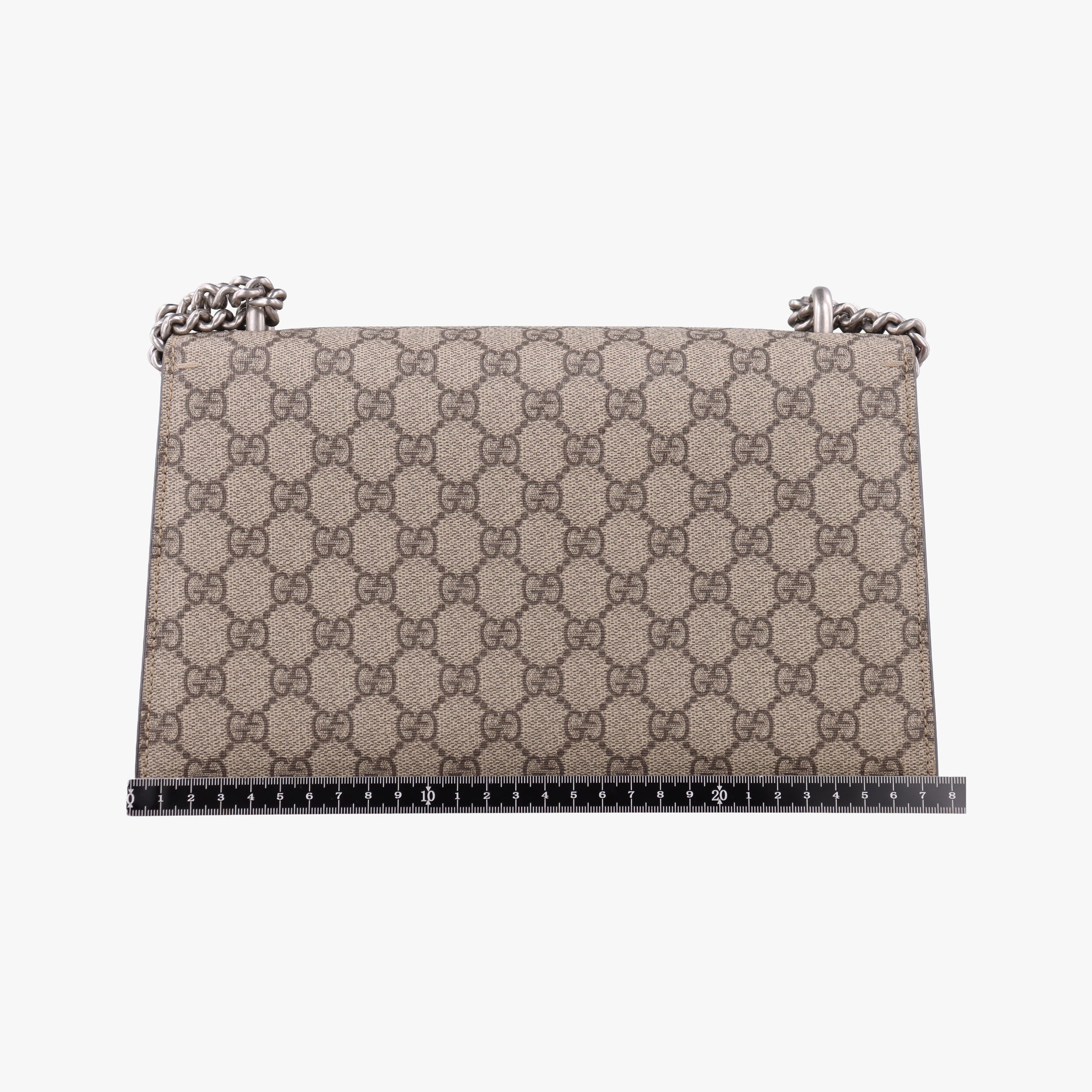 Pre-owned Gucci Dionysus Brown×pink PVC coated canvas×suede 400249 shoulderbag | stylenewstar