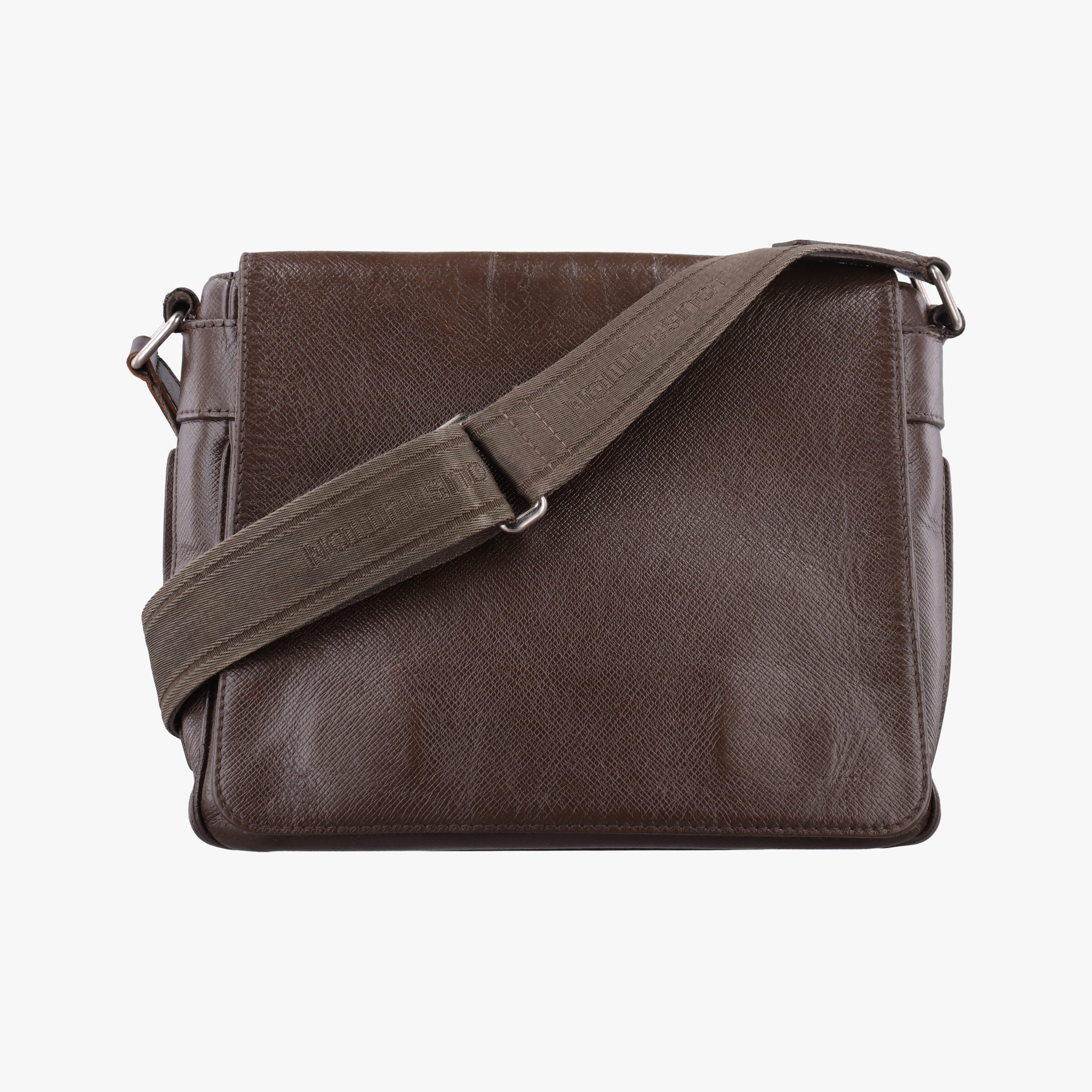 Vintage Louis Vuitton Abbesses Messenger Brown Monogram Coated Canvas × Leather M45257 shoulderbag | stylenewstar