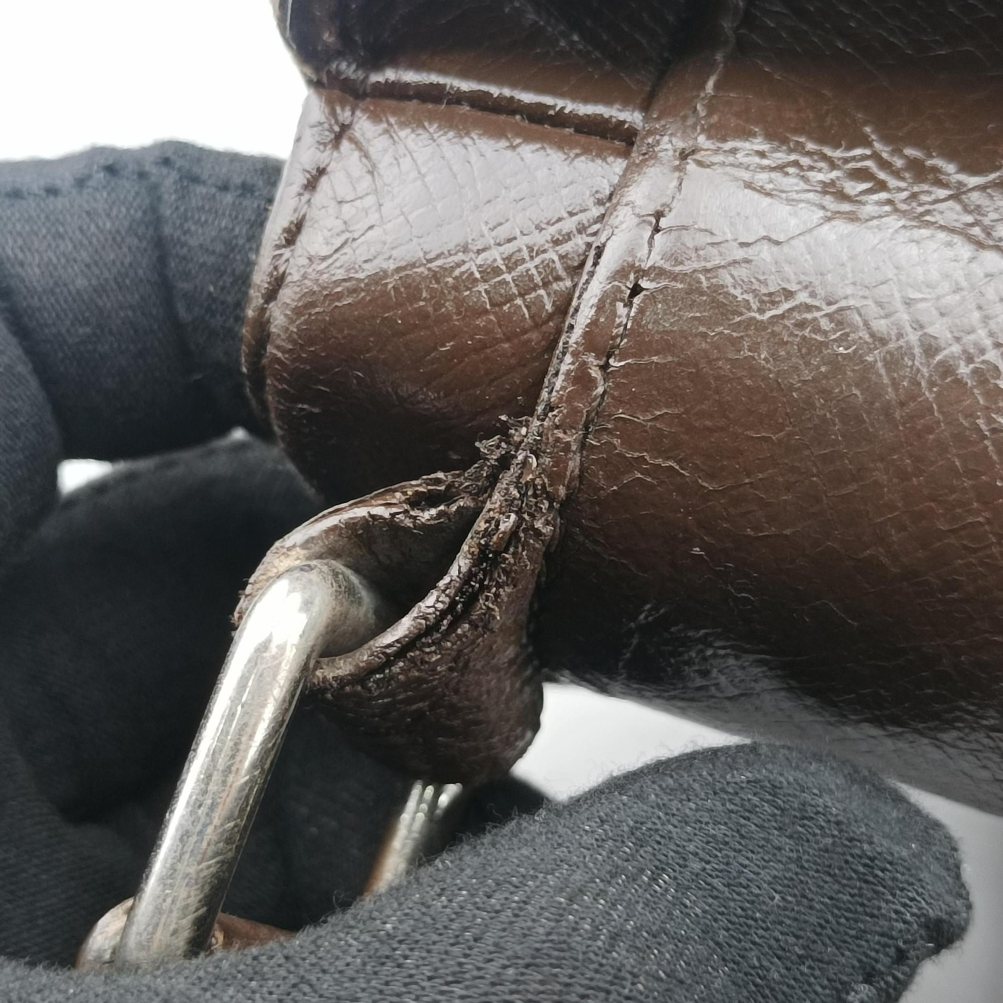 Vintage Louis Vuitton Abbesses Messenger Brown Monogram Coated Canvas × Leather M45257 shoulderbag | stylenewstar