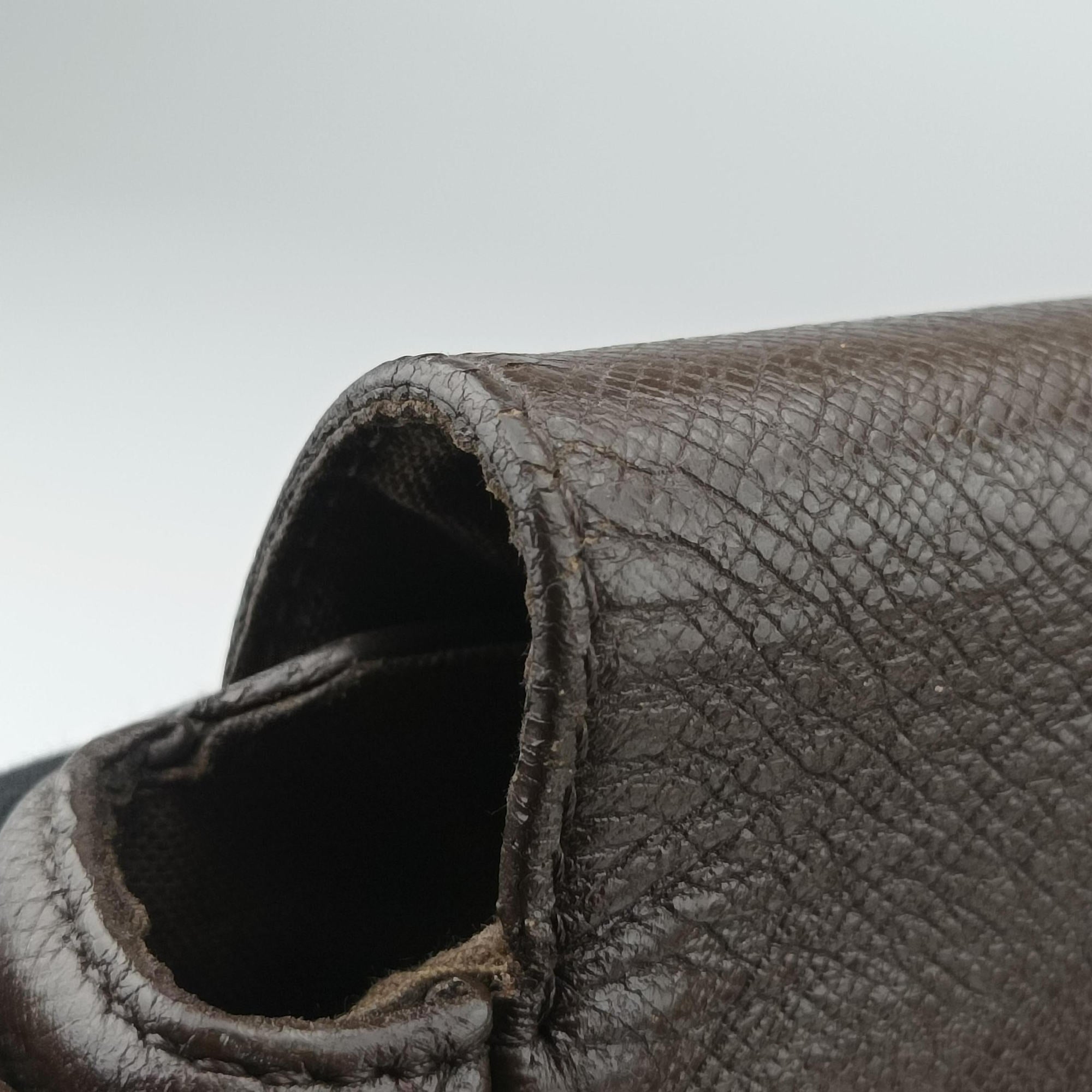 Vintage Louis Vuitton Abbesses Messenger Brown Monogram Coated Canvas × Leather M45257 shoulderbag | stylenewstar