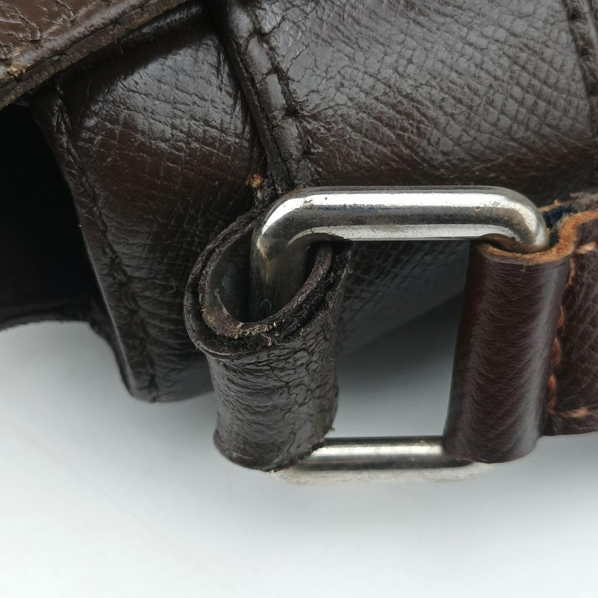Vintage Louis Vuitton Abbesses Messenger Brown Monogram Coated Canvas × Leather M45257 shoulderbag | stylenewstar