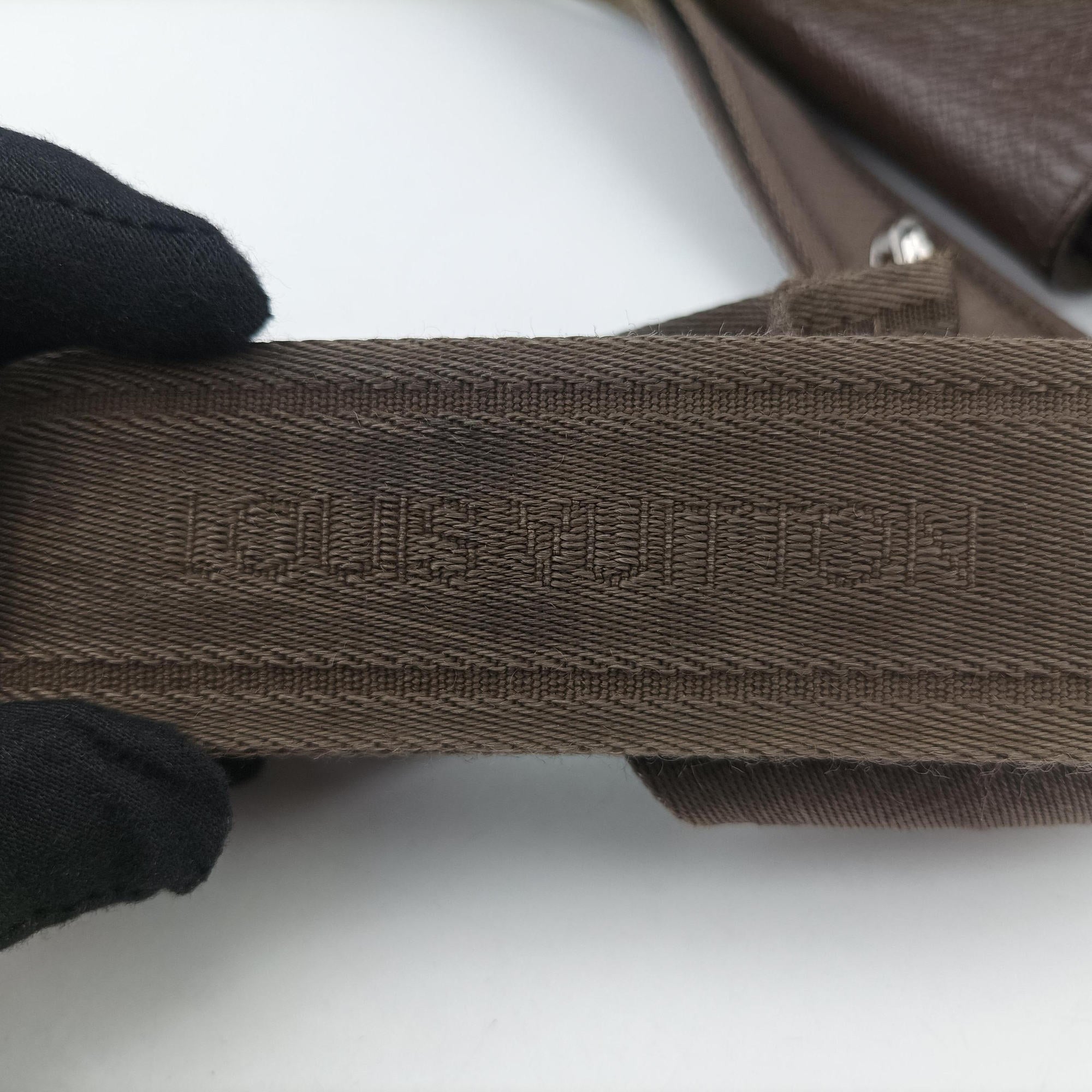 Vintage Louis Vuitton Abbesses Messenger Brown Monogram Coated Canvas × Leather M45257 shoulderbag | stylenewstar