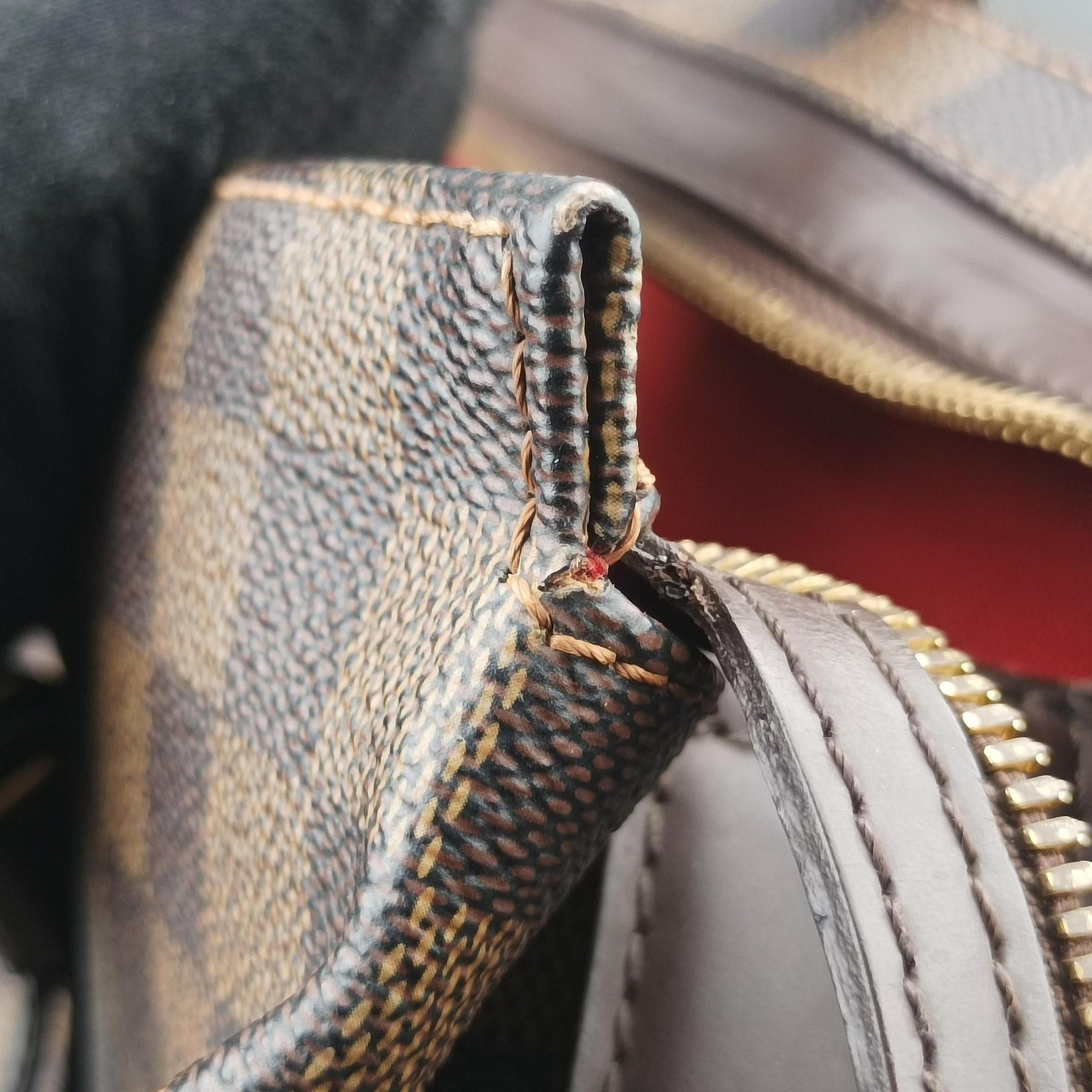 Secondhand Louis Vuitton Chelsea Ebene Damier canvas N51119 shoulderbag | stylenewstar