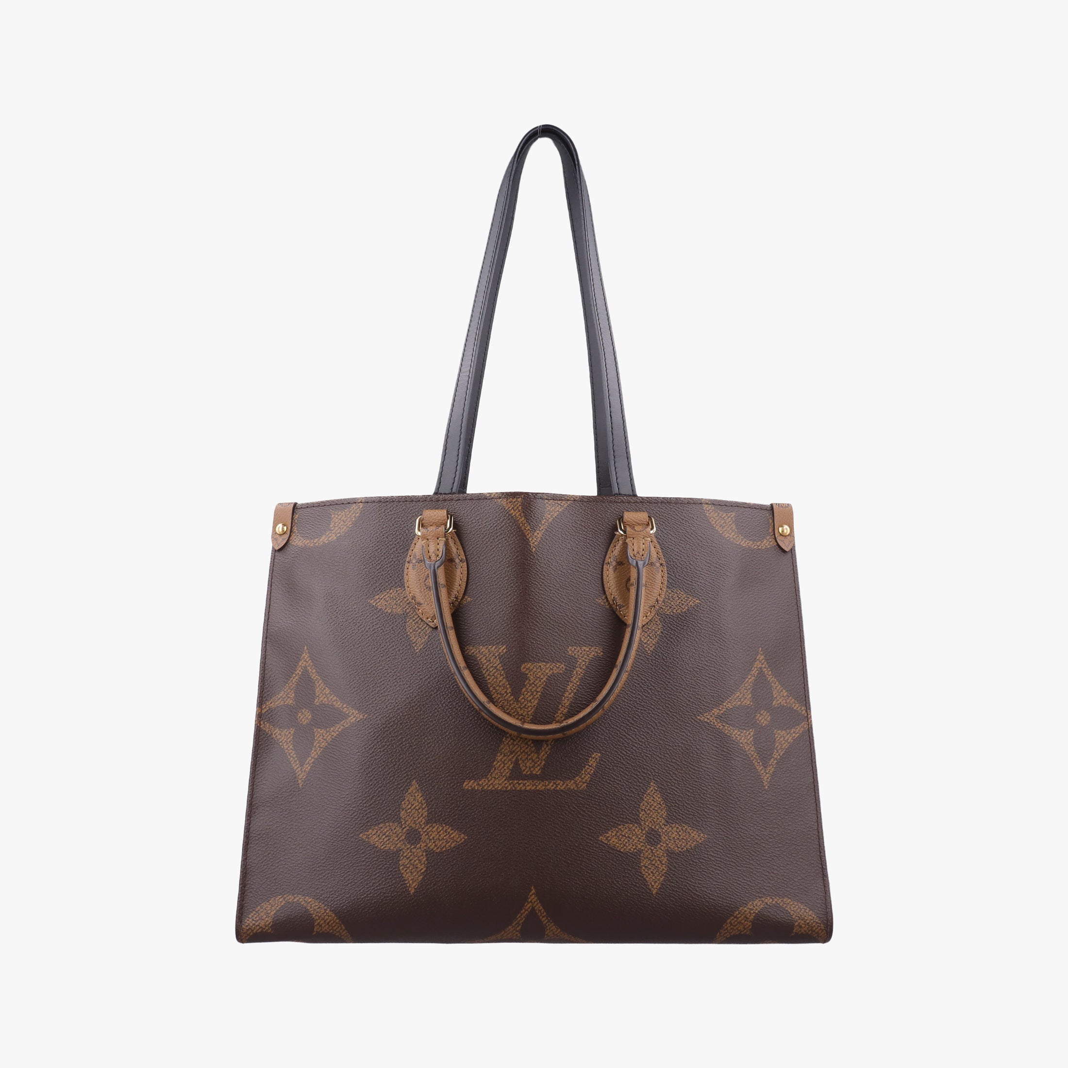 Pre-owned Louis Vuitton On the Go MM Monogram/Brown Monogram Canvas M45321 shoulderbag | stylenewstar